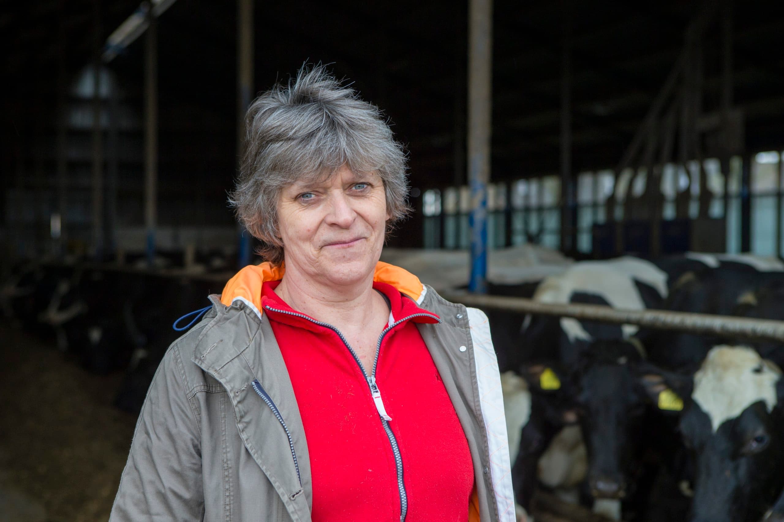 Joke Breembroek is sinds 1 maart dagelijks bestuurder van een van de grootste agrarische natuurverenigingen van Nederland: de Noardlike Fryske Wâlden. Foto: Anne van der Woude