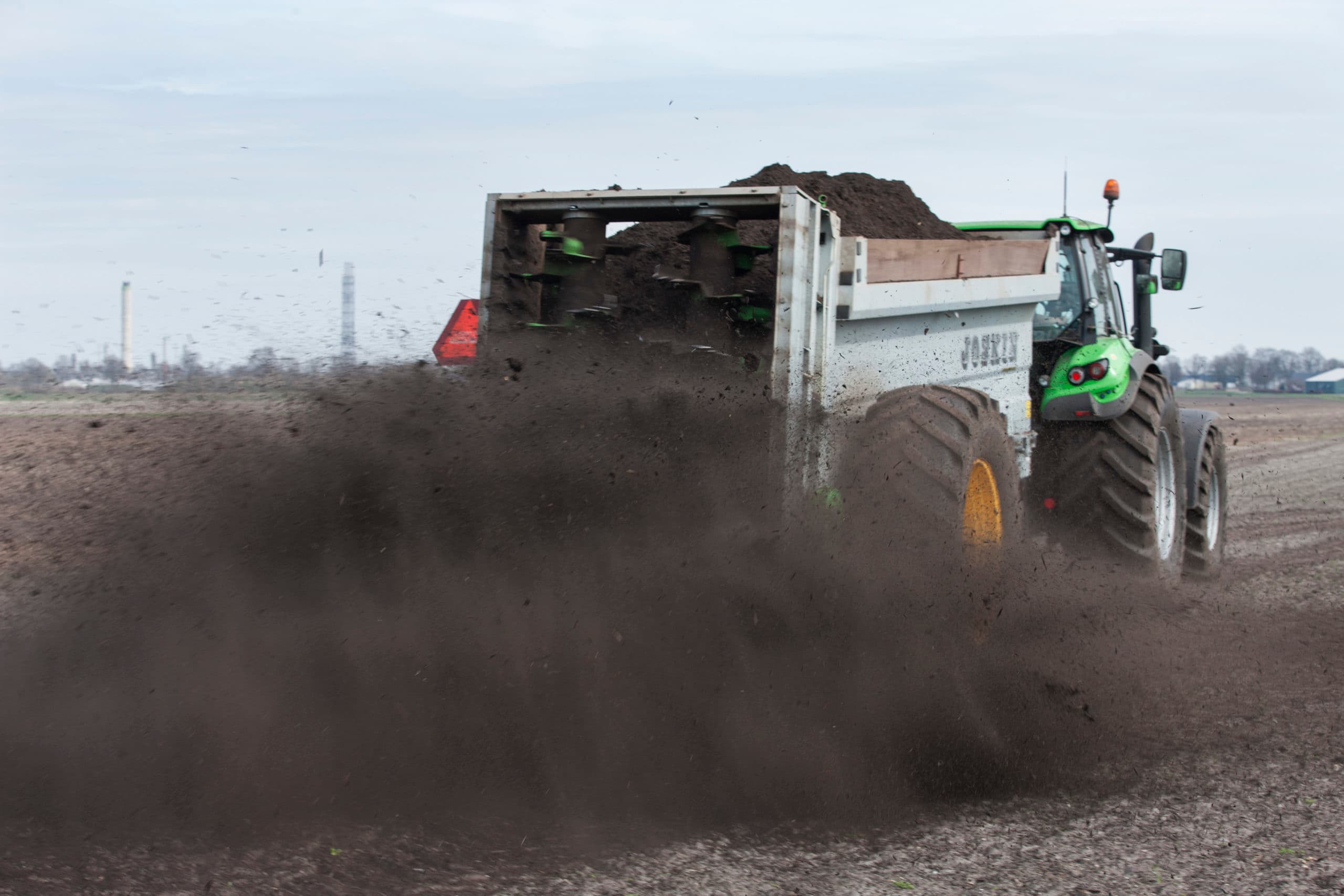 Organische stof voorkomt niet altijd uitspoeling