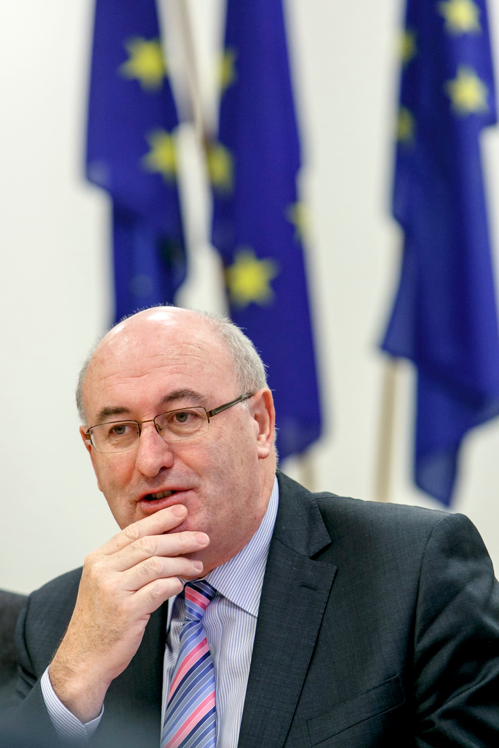 (C) Roel Dijkstra Fotografie / Foto Fred Libochant  Den Haag / Phil Hogan, Europees commissaris Landbouw en Plattelandsontwikkeling
