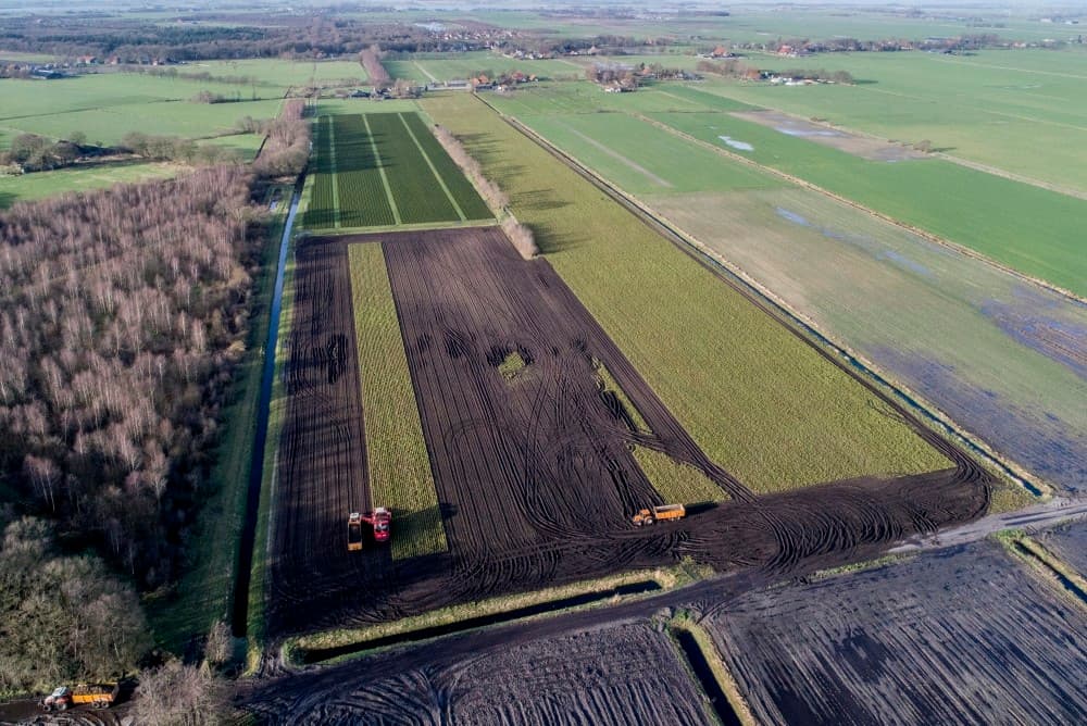 Loonbedrijf Vos uit Bant (Fl.) rooit nog 8,5 hectare suikerbieten voor Jellesma. Vos kwam hier terecht vanwege het rooien van lelies. Dit is voor Jellesma de eerste keer dat er suikerbieten in het bouwplan zitten.