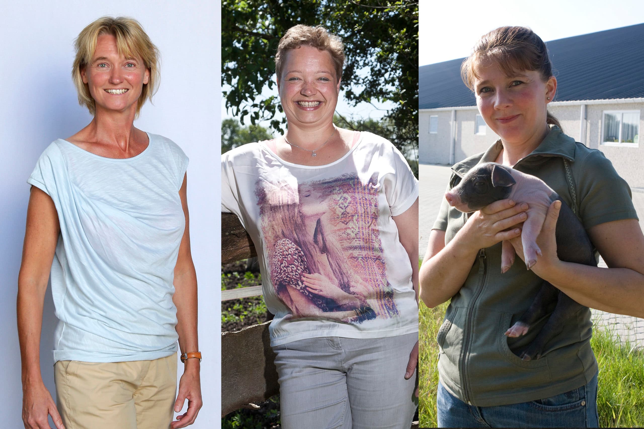 V.l.n.r. Nicky Corts, Heleen Lansink en Sabine Grobbink - Foto's: Ruud Ploeg/Joris Telders/Jan Sibon