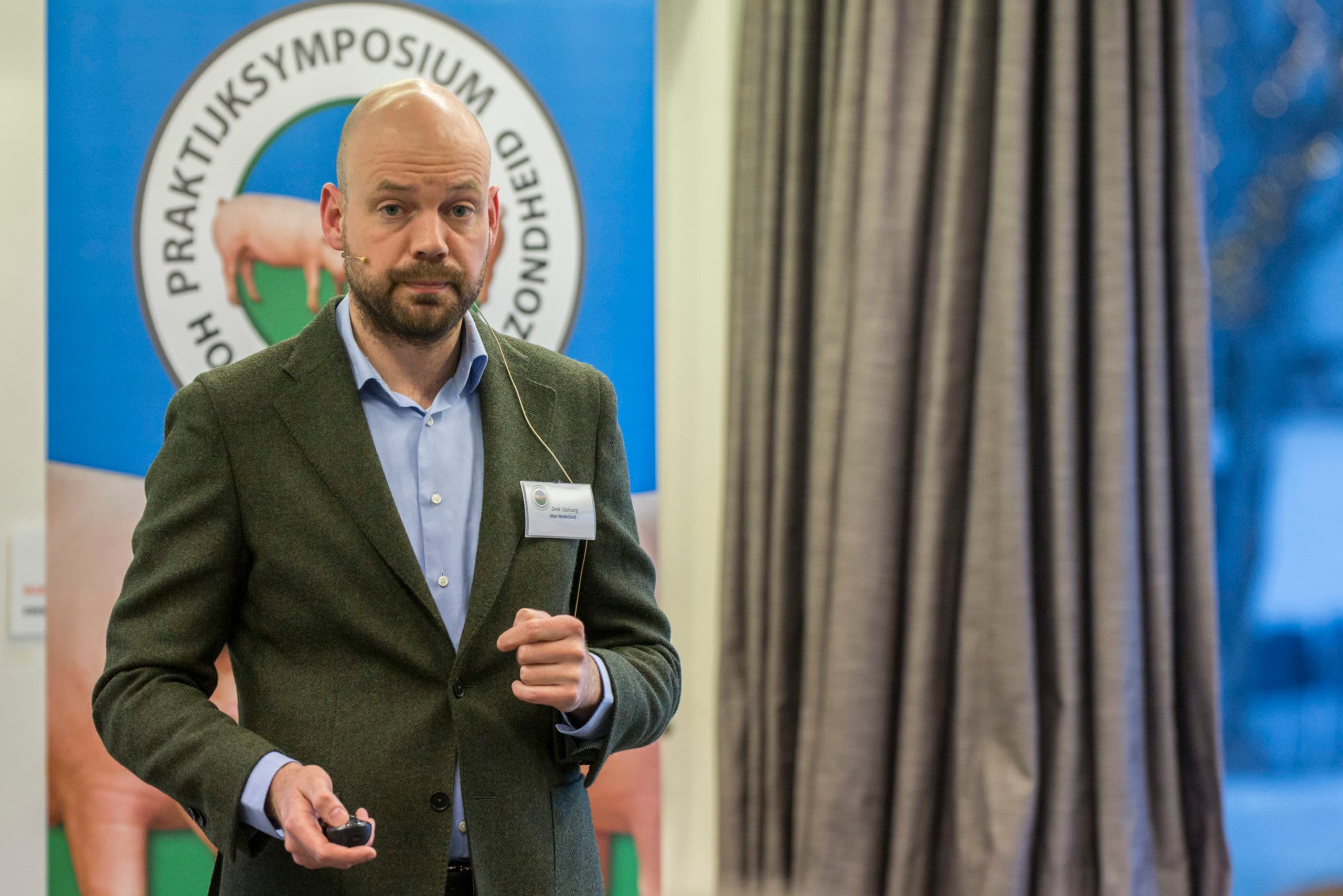 Derk Oorburg van Vion. Zijn functie: head of quality assurance. - Foto: Koos Groenewold