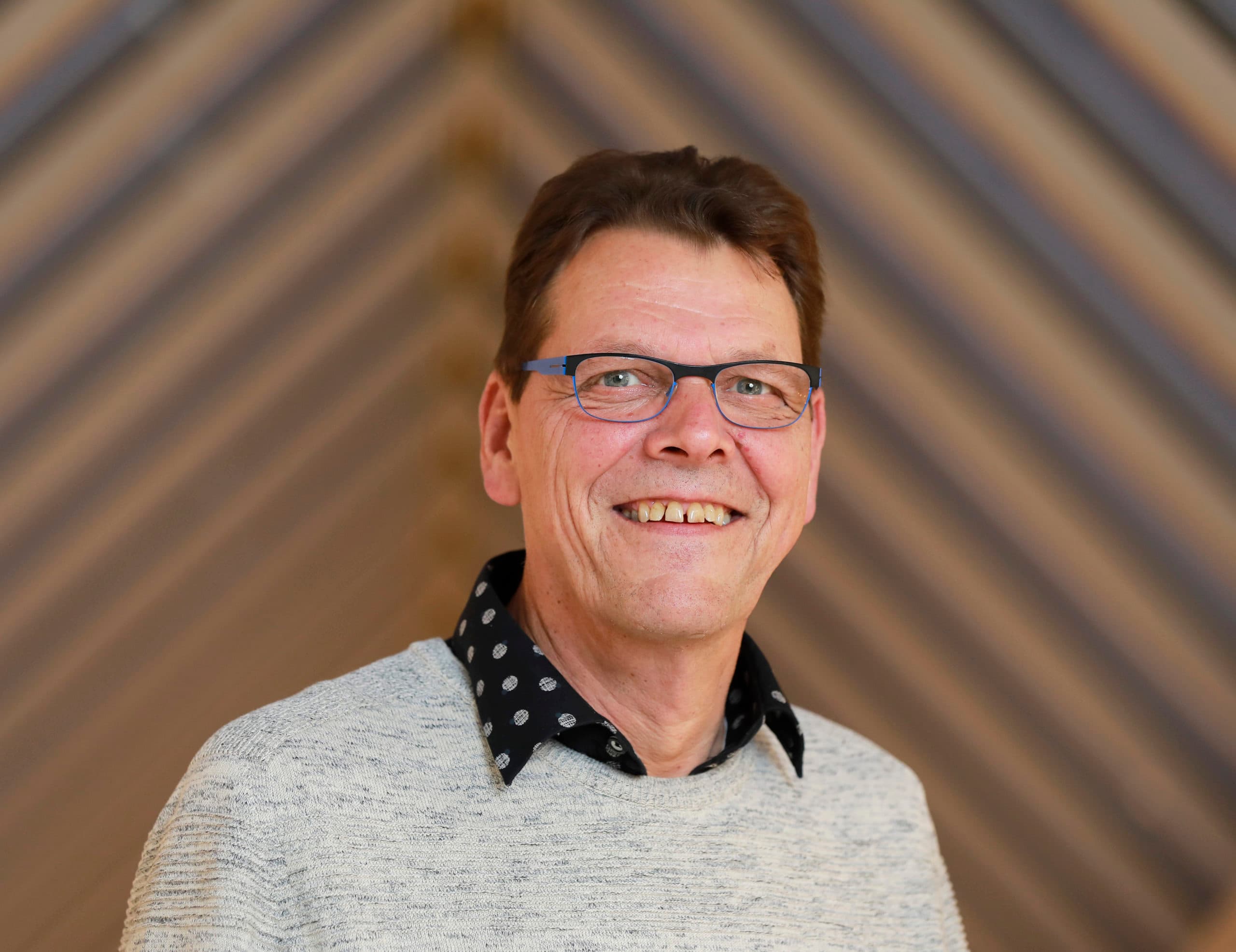 Jan van Goor: "Met zo kort mogelijke ketens kunnen we zoveel mogelijk werk en geld in het gebied houden." Foto: Ruud Ploeg