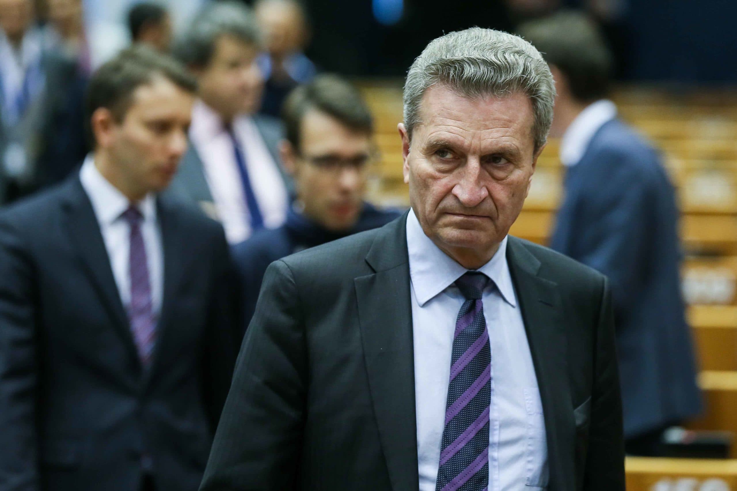 Günther Oettinger. - Foto: EPA/ANP