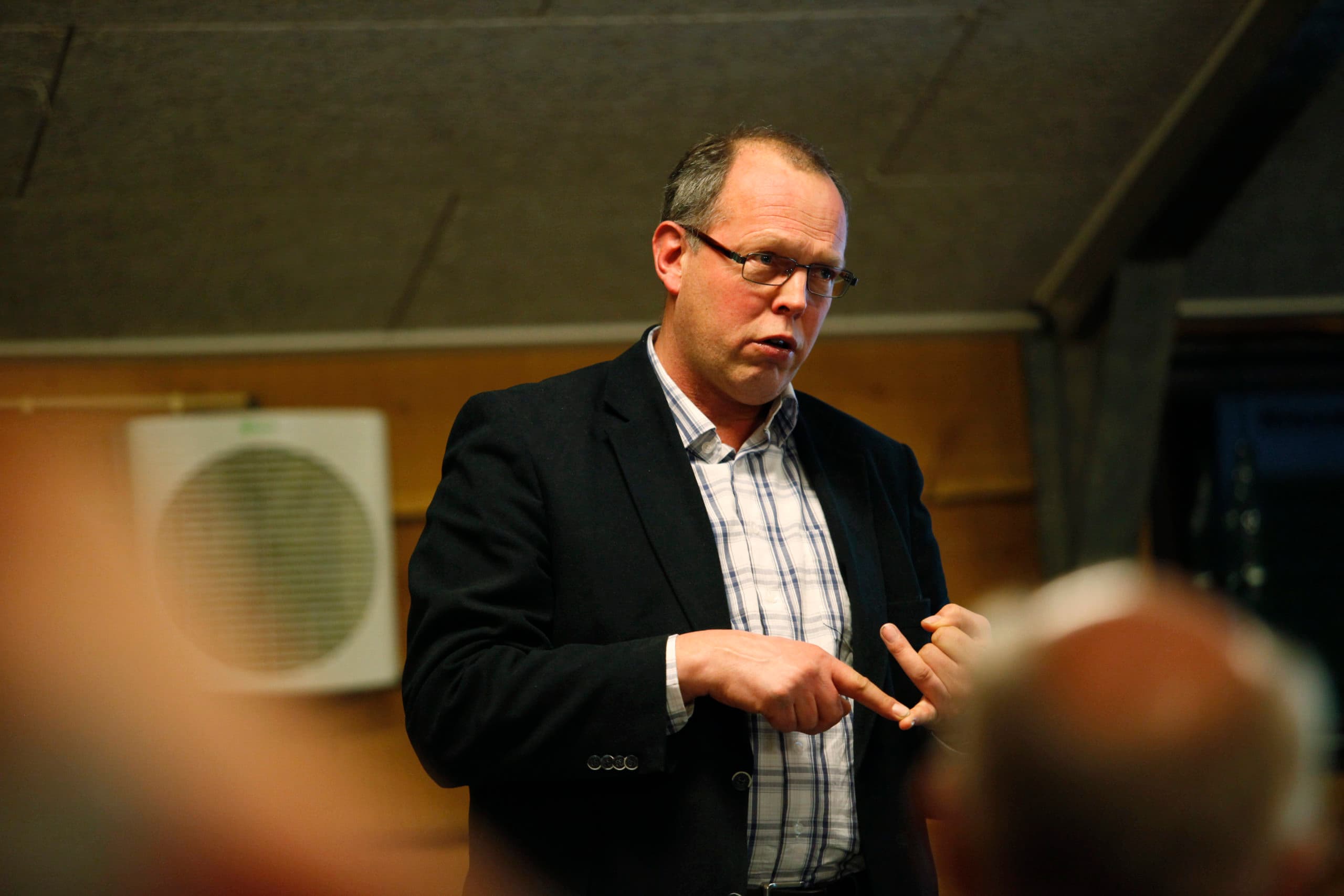 Teun de Jong, voorzitter NAV - Foto: Jan Willem Schouten