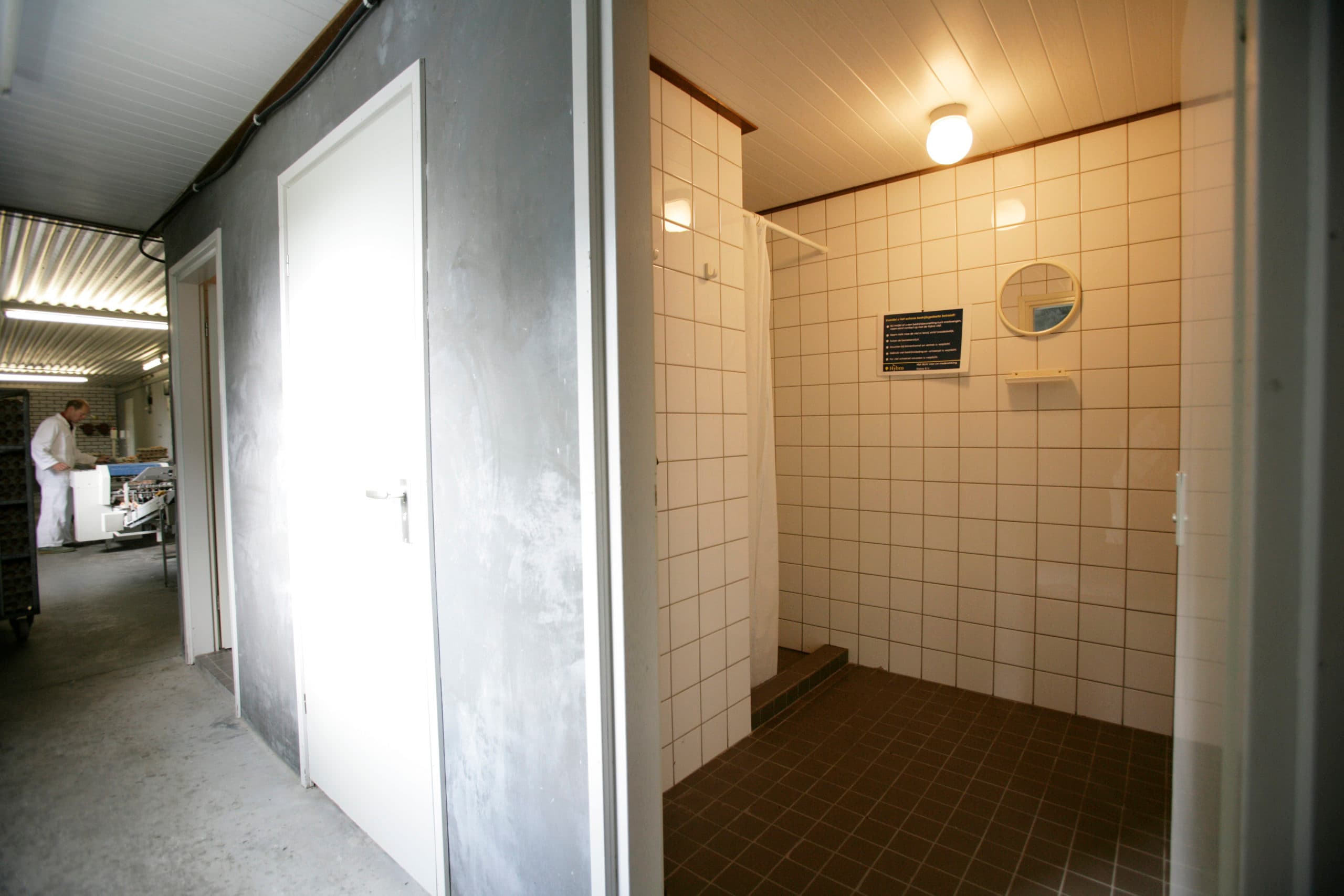 Bedrijfsdouche - Foto: Jan Willem Schouten