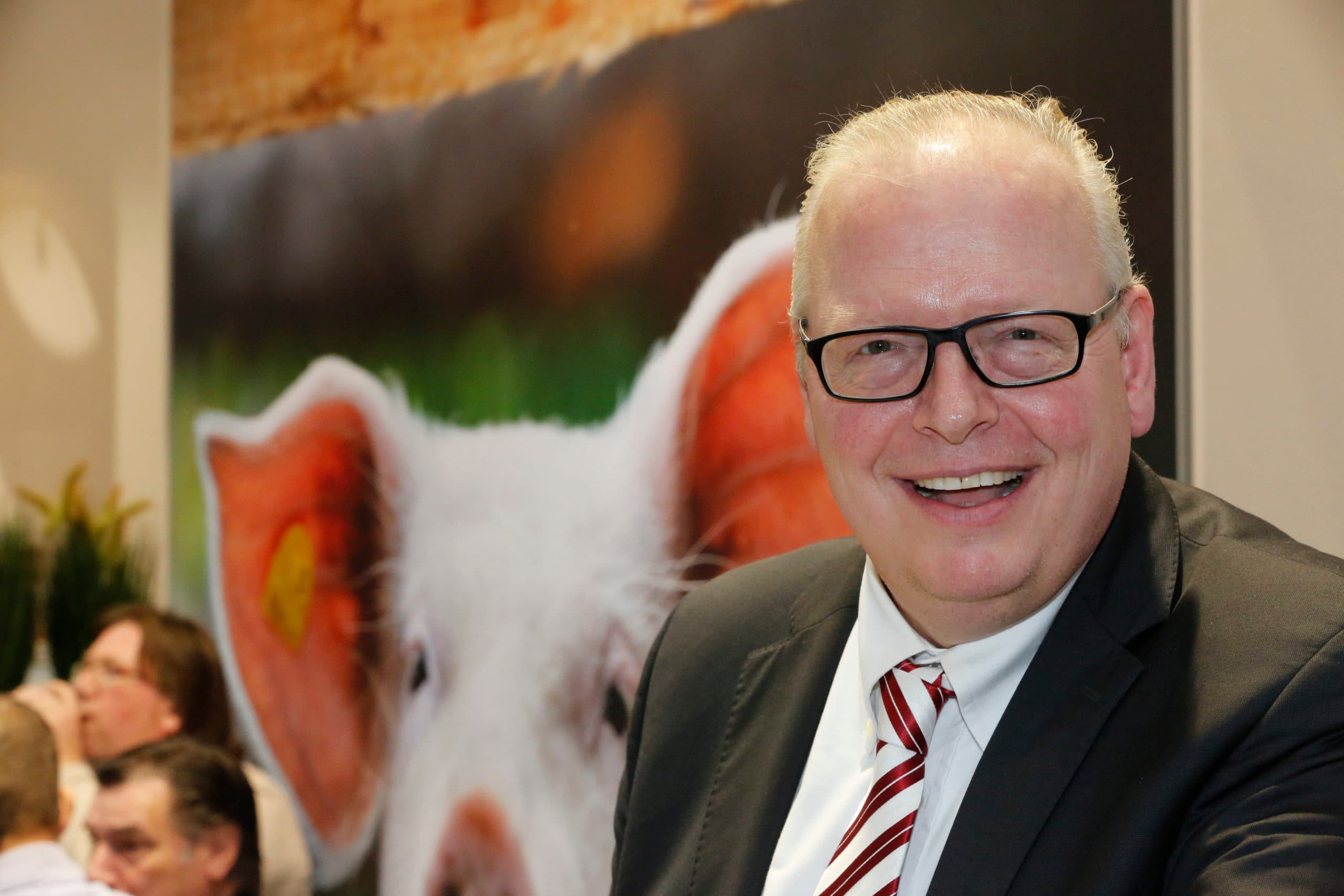 Heiner Strömer, directeur van Tönnies Livestock. - Foto: Henk Riswick
