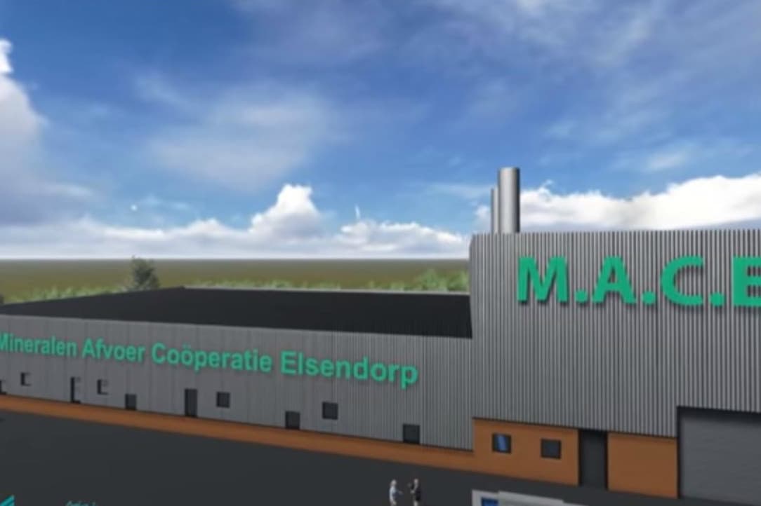 Mace wil grootschalig werken en dat keert zich in Oss tegen de coöperatie. Dit is een beeld uit een video van het bedrijf over hun verwerker in Landhorst. Afbeelding: Mace