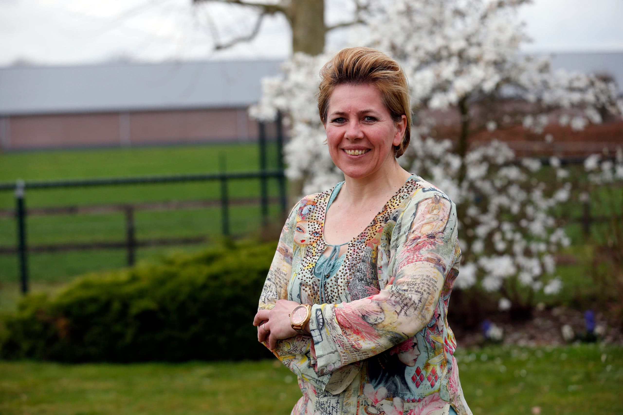 "Het ontbreken van landelijke ondersteuning weerhoudt ons er niet van een open dag te organiseren", zegt Doreen van den Berkmortel. - Foto: Bert Jansen