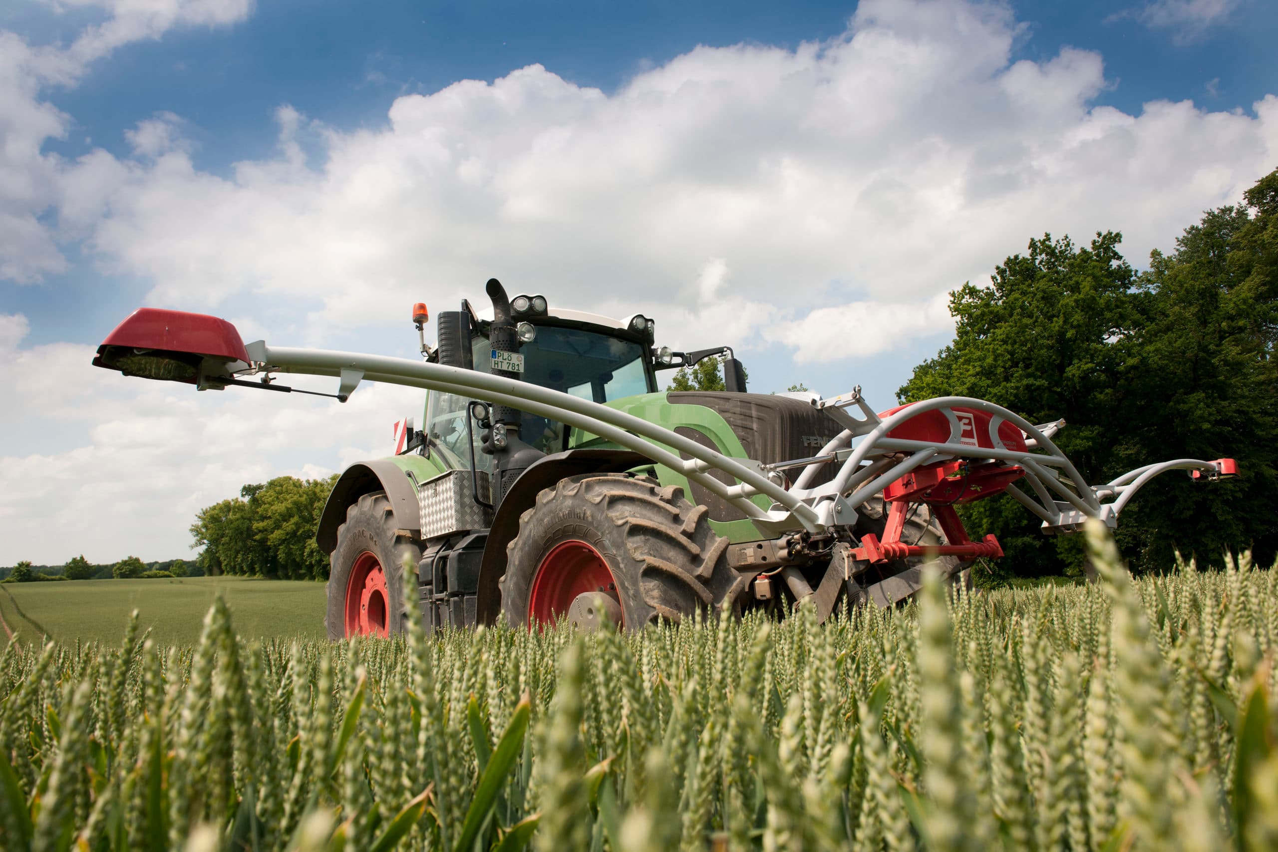 De Yara N-sensor. Naast de Fritzmeier Isaria is in het On Farm Research-project ook de Yara N-Sensor getest. - Foto: Mark Pasveer