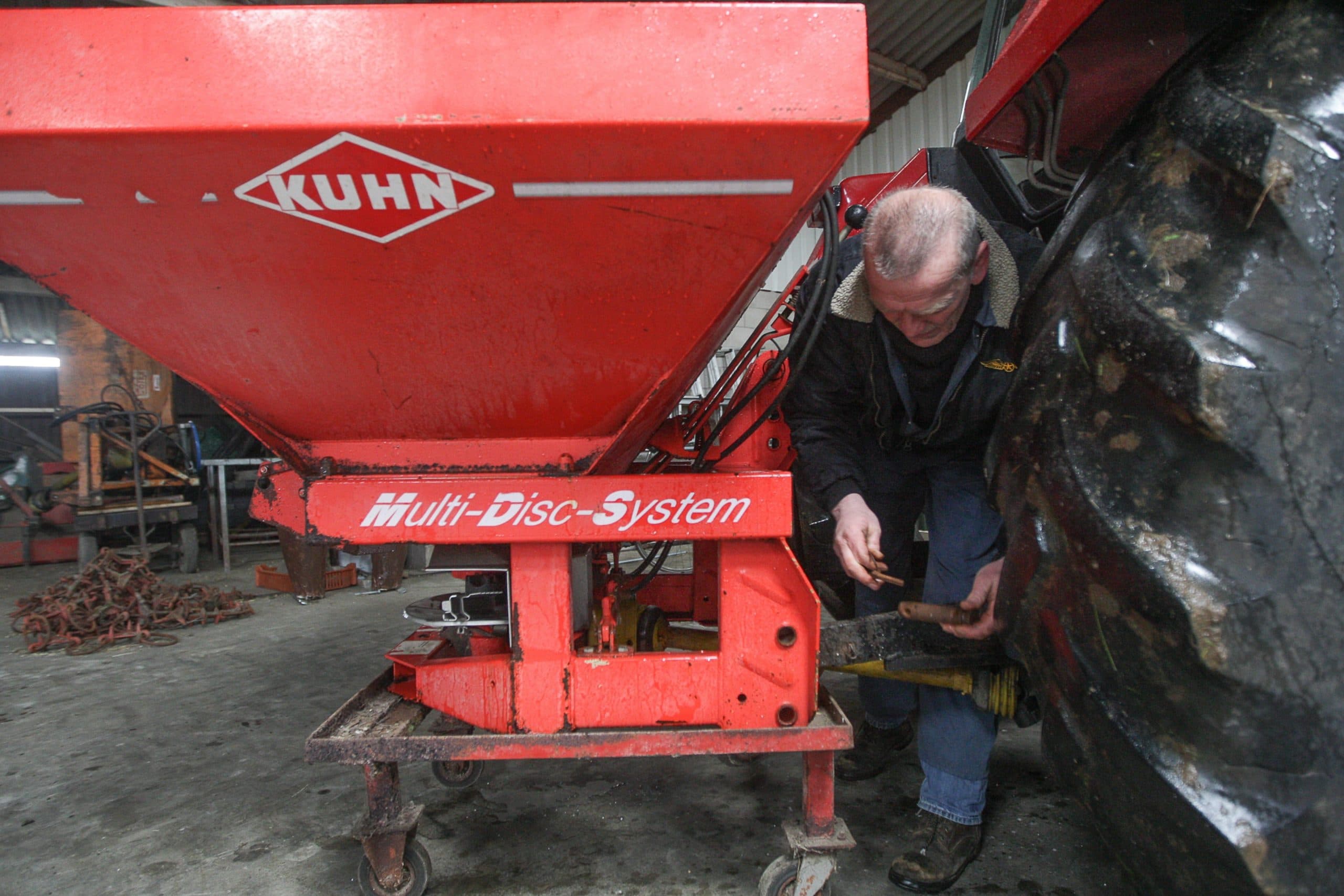Het beursgenoteerde Reesink is in Nederland in de agrarische sector onder meer bekend van merken als Kuhn. Foto: Ronald Hissink