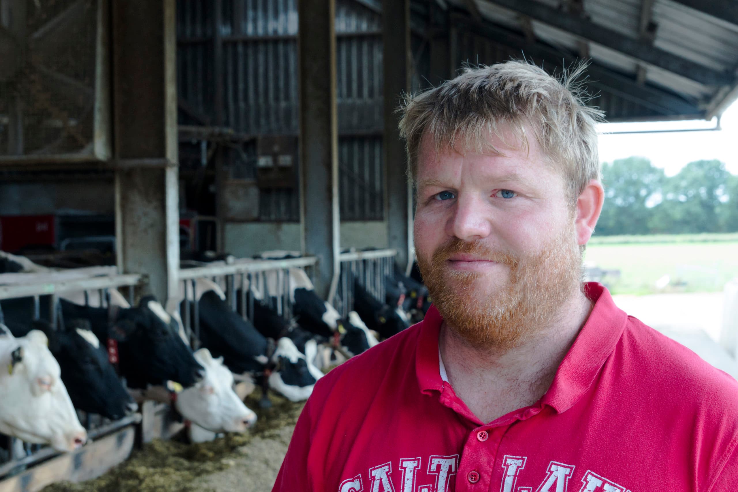 Marcel Brookhuis, winnaar van het Boerderij For Farmers innovatiefonds - Foto: Theo Galama