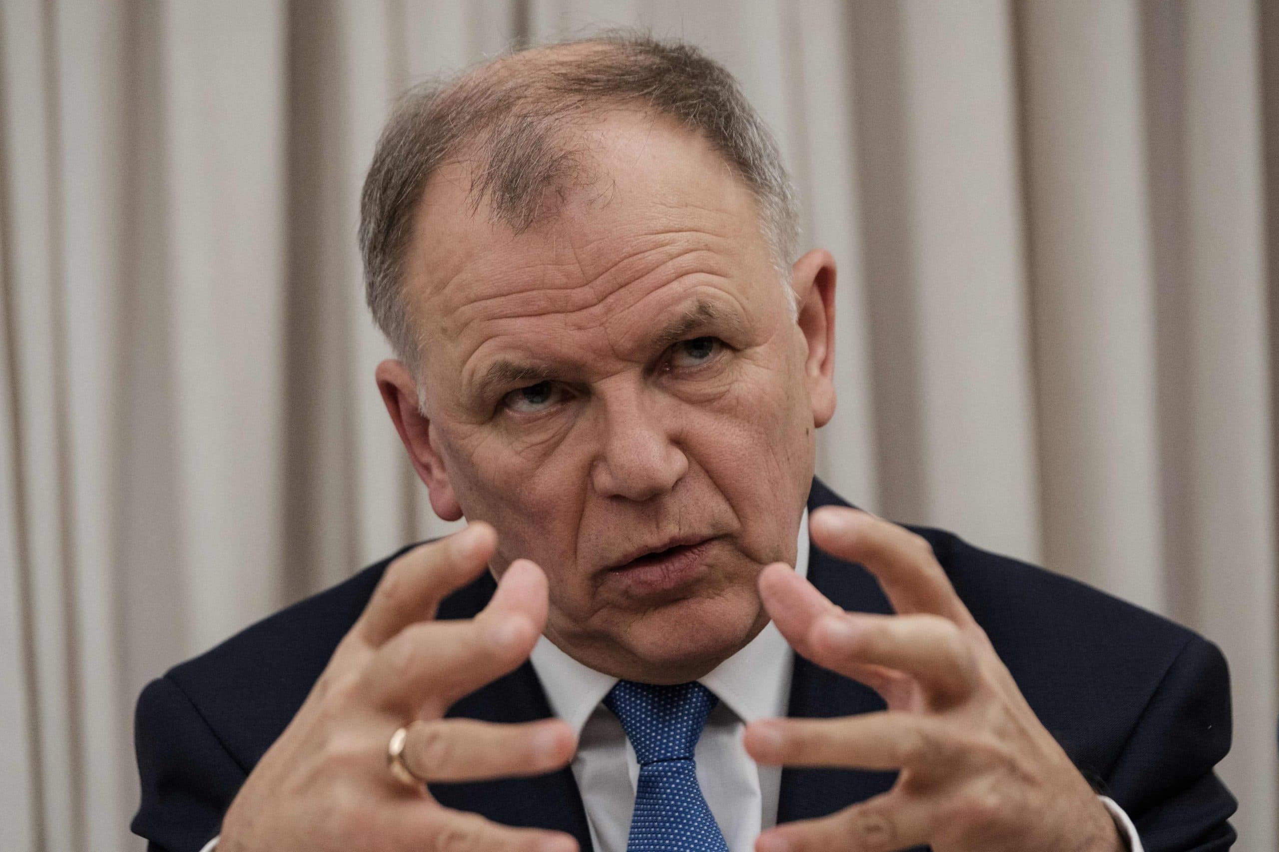 Vytenis Andriukaitis. Hij vindt dat de top een einde moet maken aan onenigheid tussen Europese landen over de schuldvraag in de fipronil-affaire. Foto: ANP