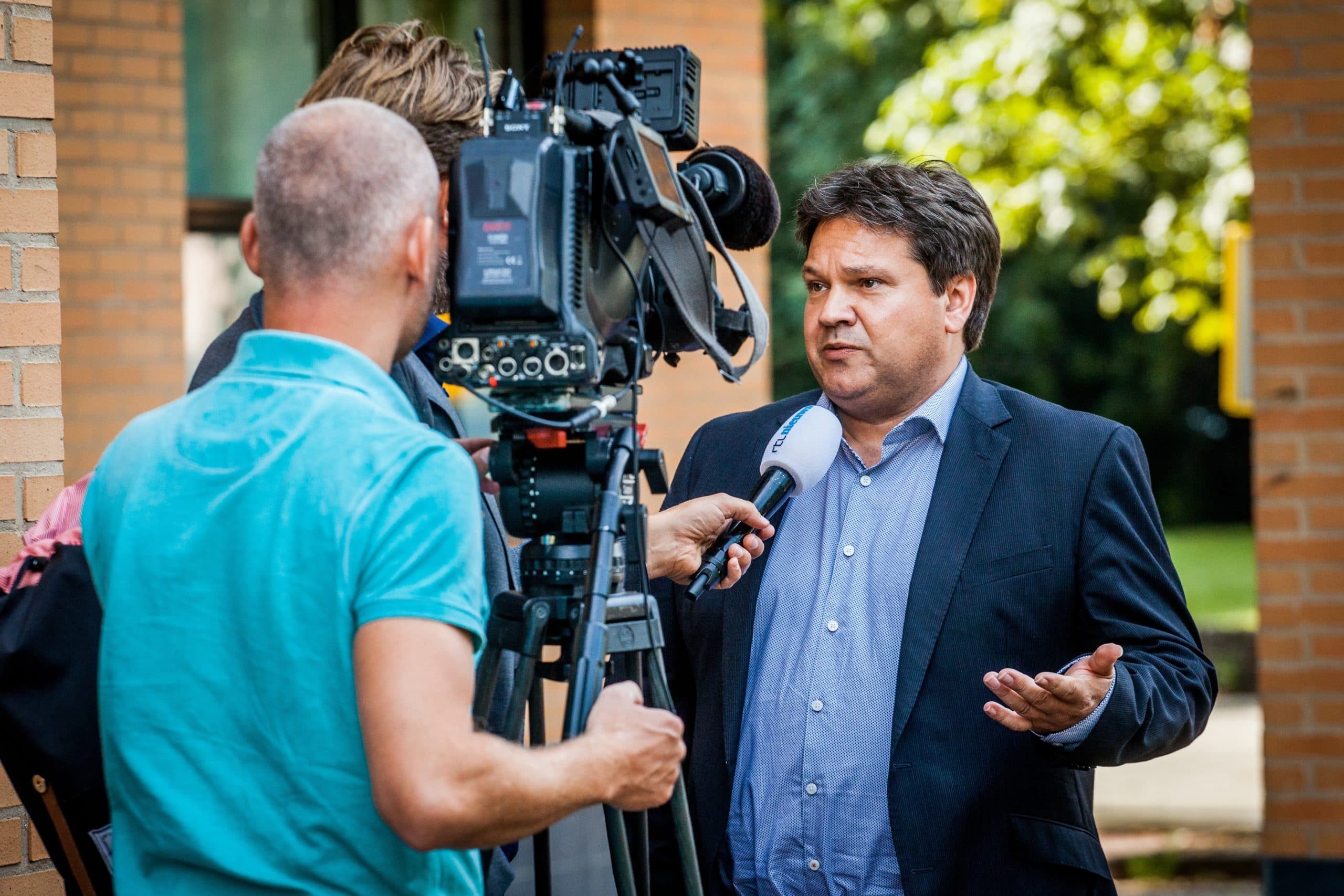 Pluimveevoorman Eric Hubers. Foto: ANP