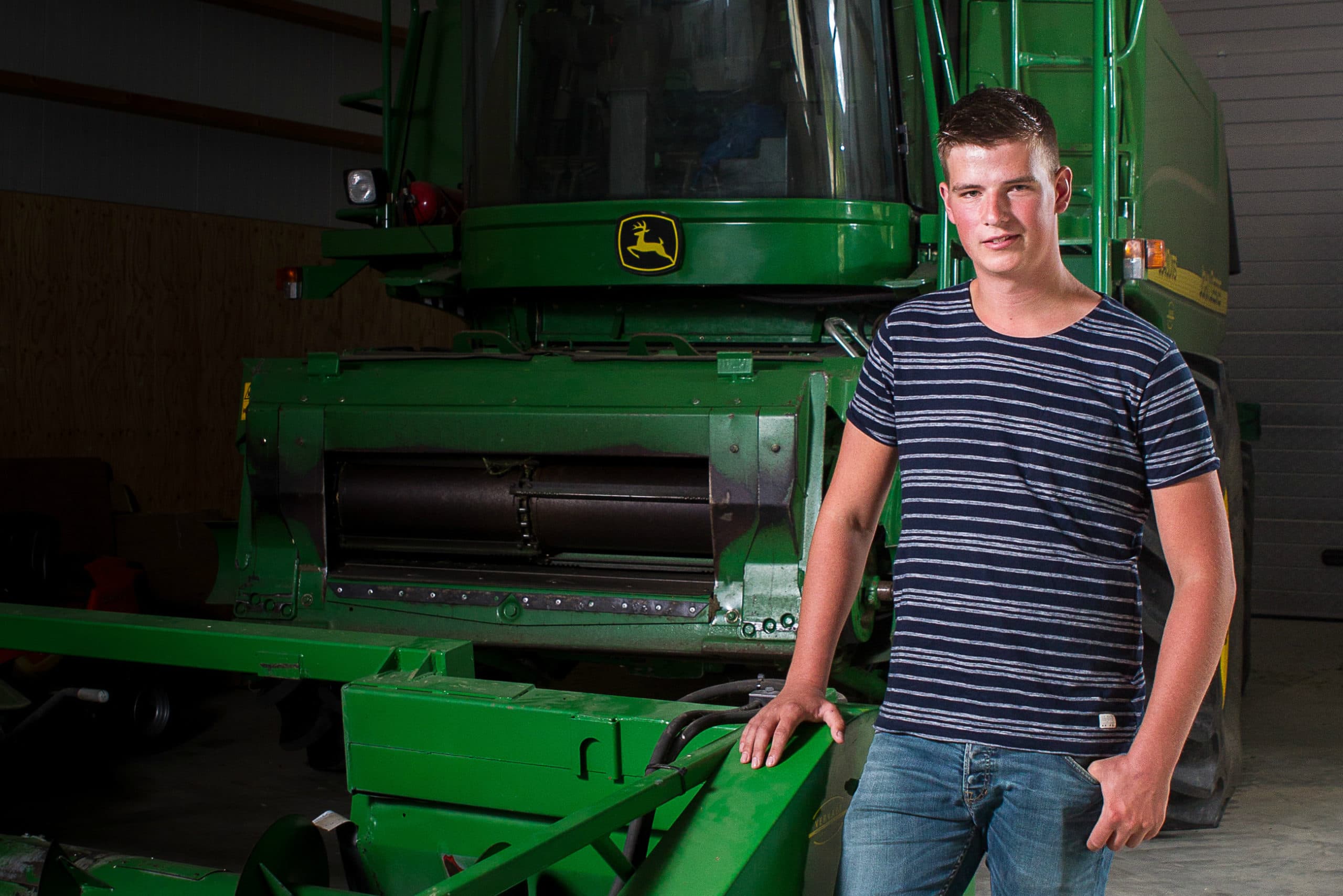 Opvolger Cas van Riet (19) - Foto: Peter Roek