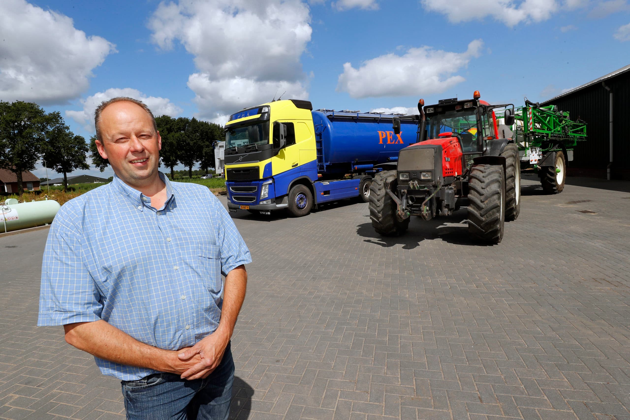 Akkerbouwer Peter Pex - Foto: Bert Jansen