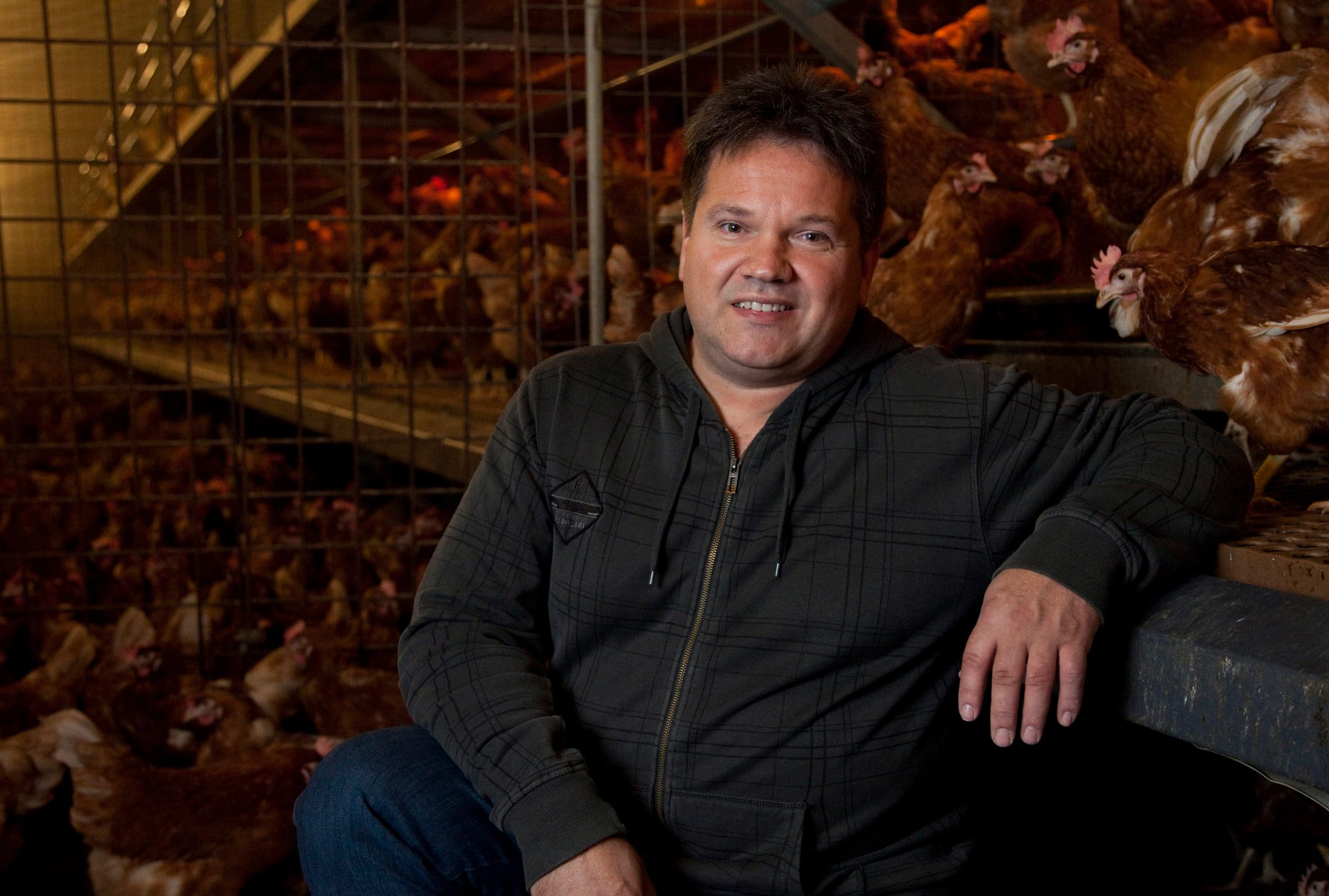 Eric hubers, voorzitter LTO vakgroep Pluimveehouderij - Foto: Jan Willem Schouten
