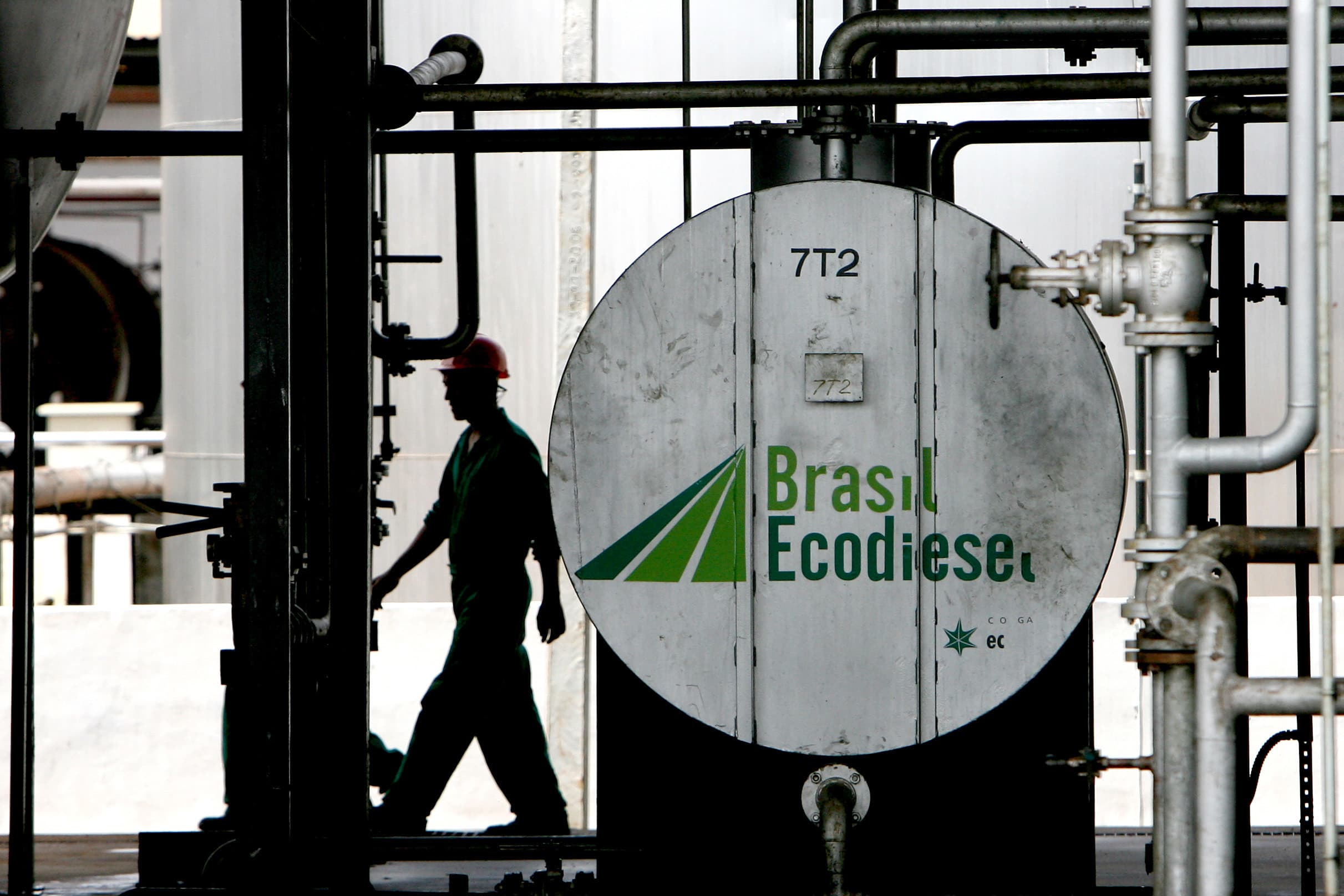 Een ecodieselfabriek in Iraguara, Noordoost-Brazilië. Foto: ANP