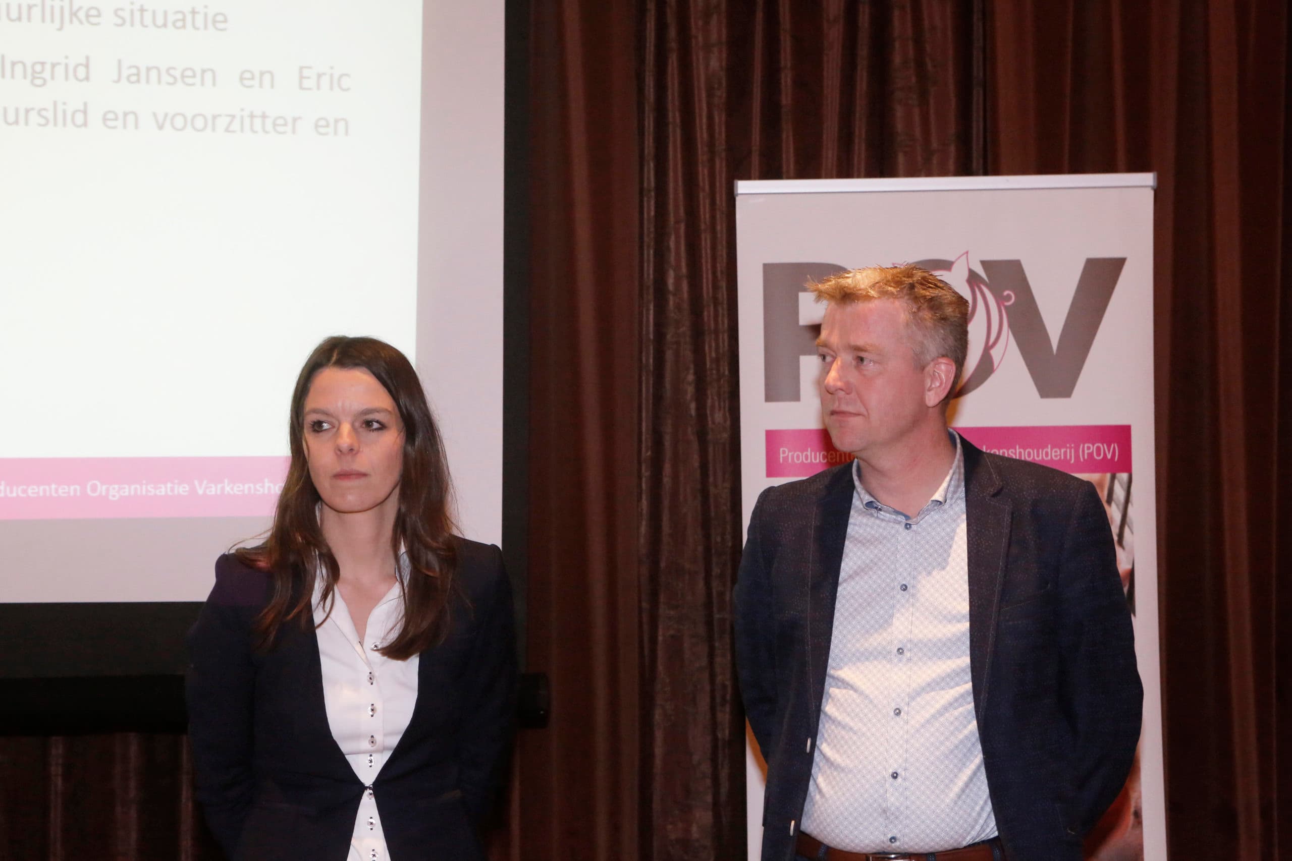 Ingrid Jansen en Eric Douma van POV - Foto: Henk Riswick