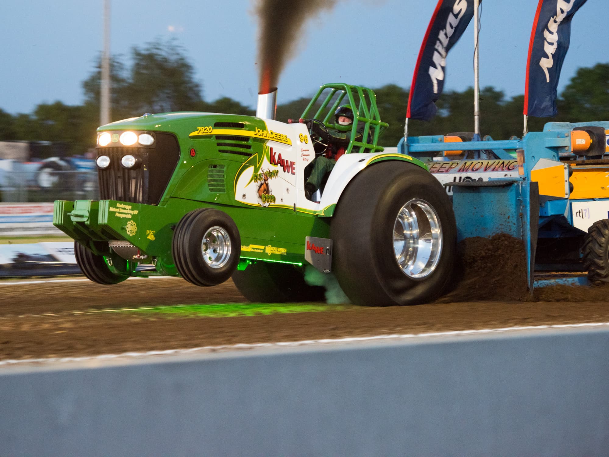 De buitencompetitie Grand Nationals in Stroe. - Foto: Michel Velderman