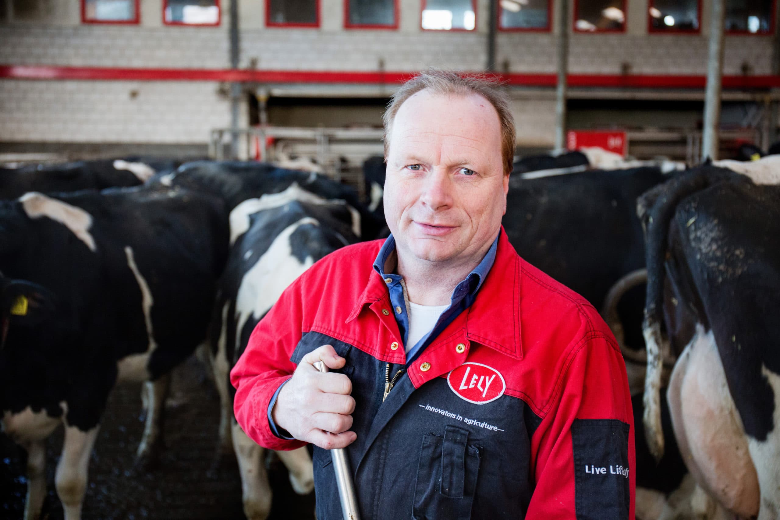 Kees Romijn, voorzitter LTO-vakgroep melkveehouderij. - Foto: Herbert Wiggerman