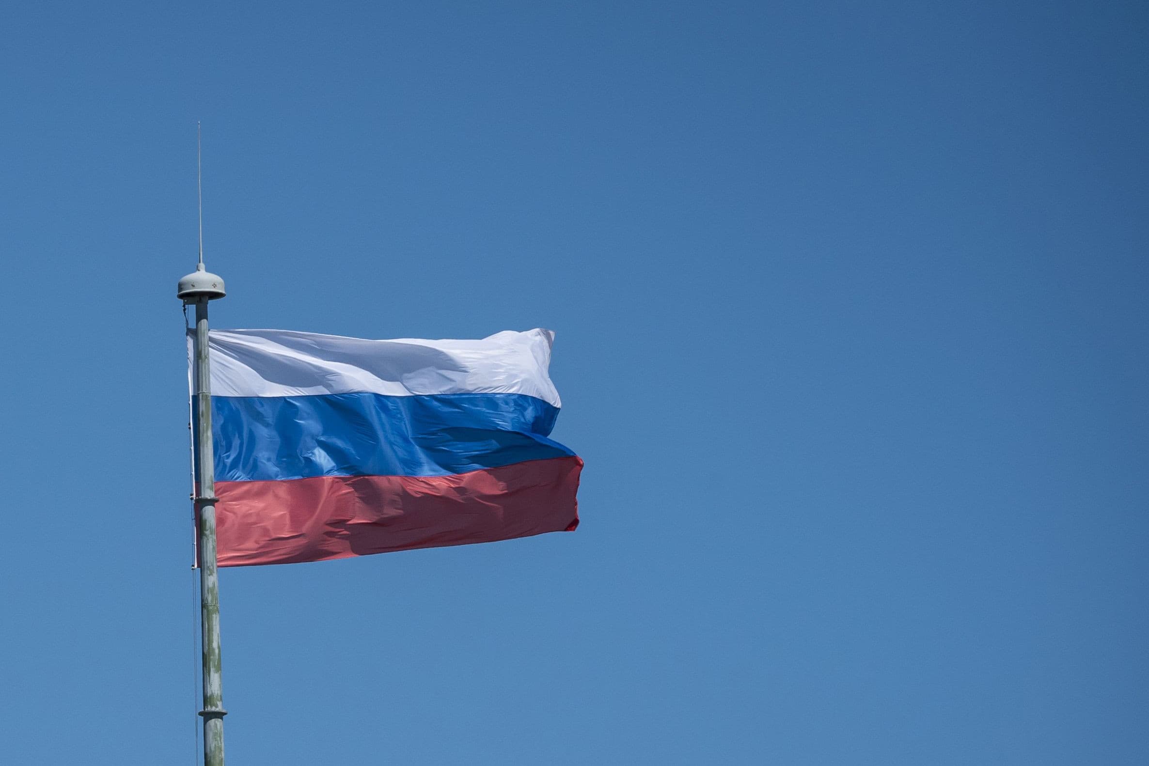 Vlag van Rusland. - Foto: AFP