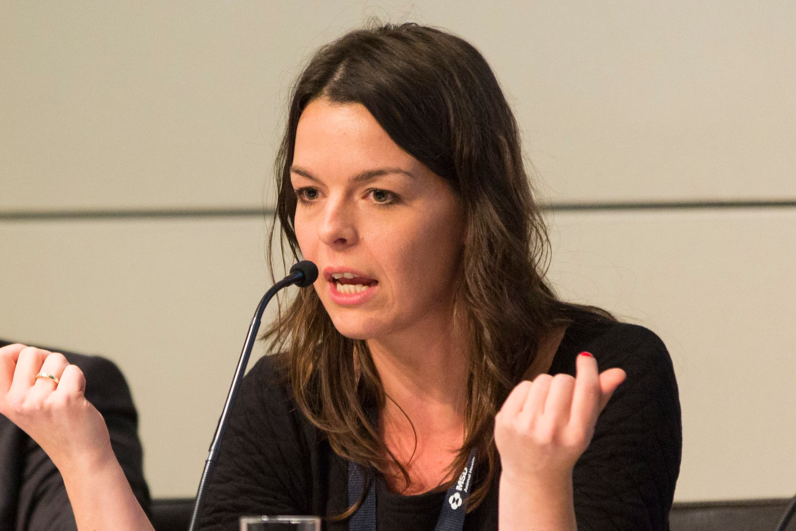 Ingrid Jansen, voorzitter POV - Foto: Koos Groenewold