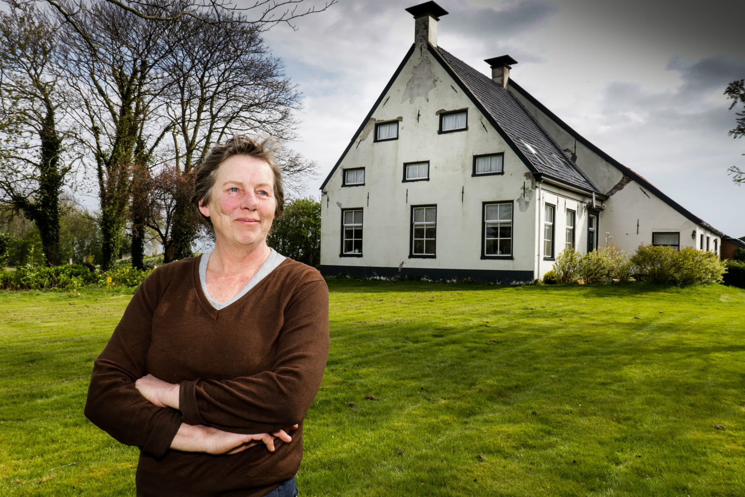 Boeren gaan de NAM sommeren. - Foto: Van Vliet Fotografie