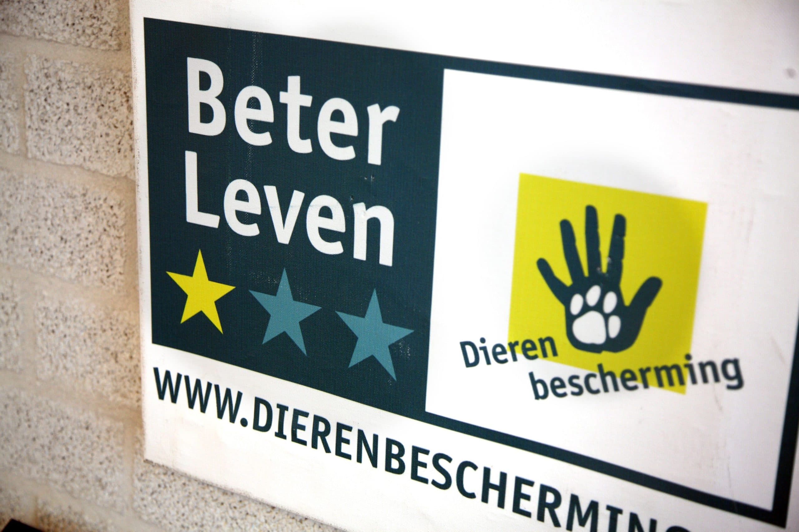 Het Beter Leven Kenmerk van de Dierenbescherming. AH ziet geen kans varkenshouders te belonen voor extra investeringen.
