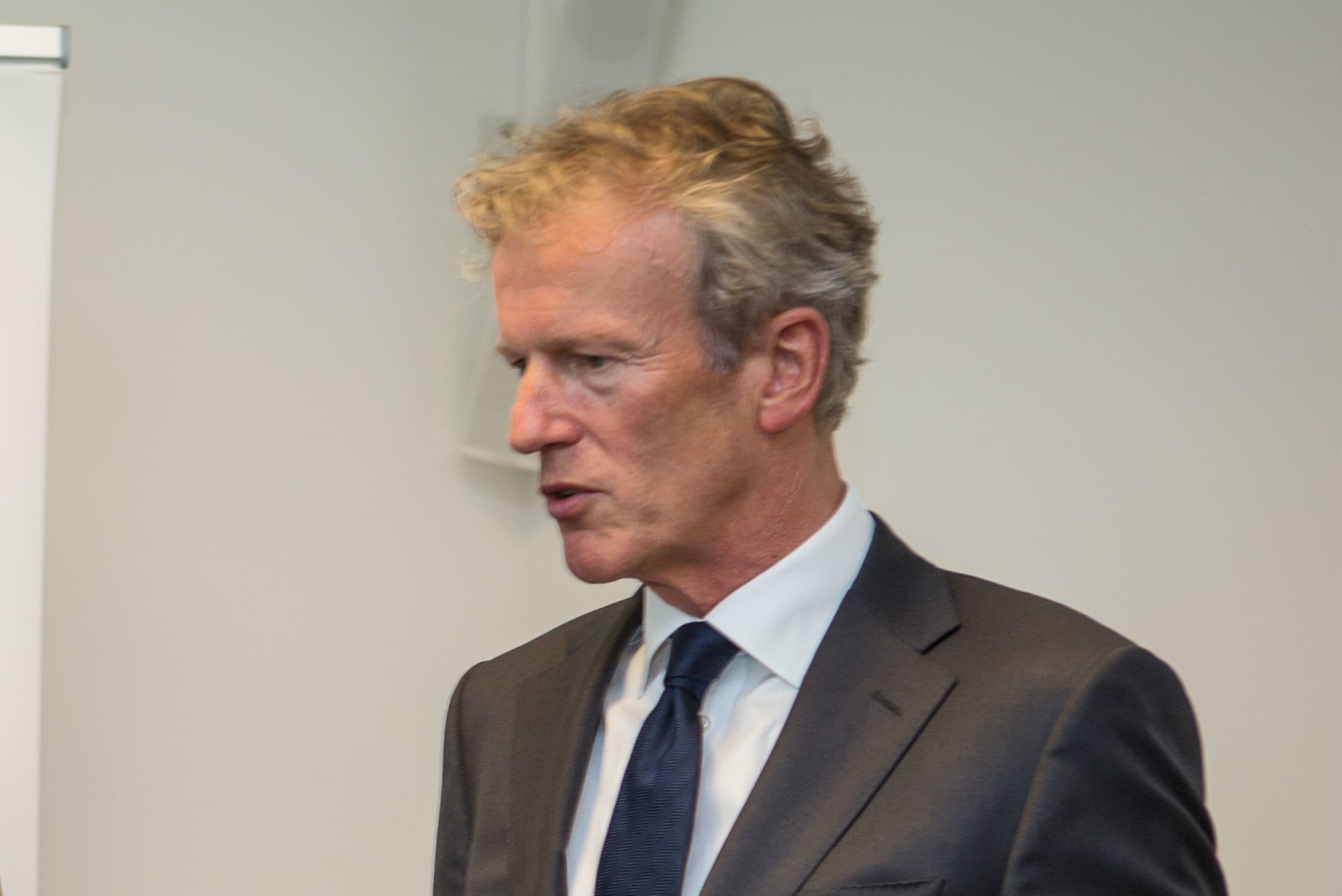 Rien Nagel, lid van de raad van bestuur van Rabobank - Foto: Peter Roek