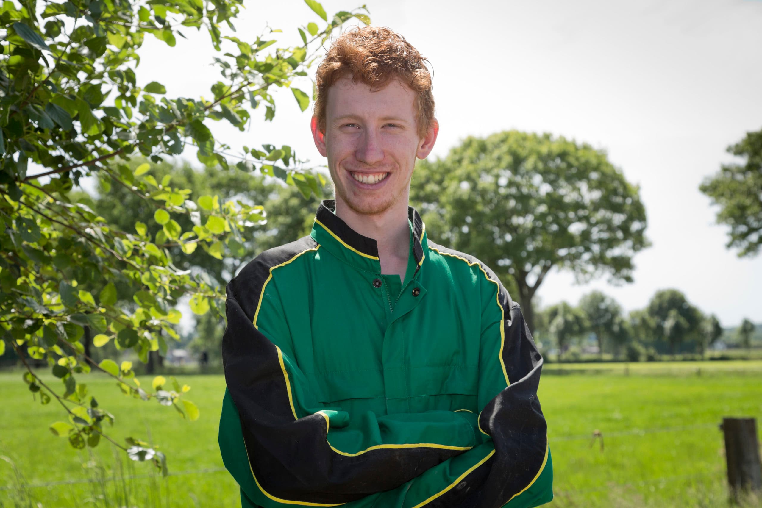Agrariër en aanstaand NAJK-bestuurder Stijn Derks. - Foto: Bart Nijs