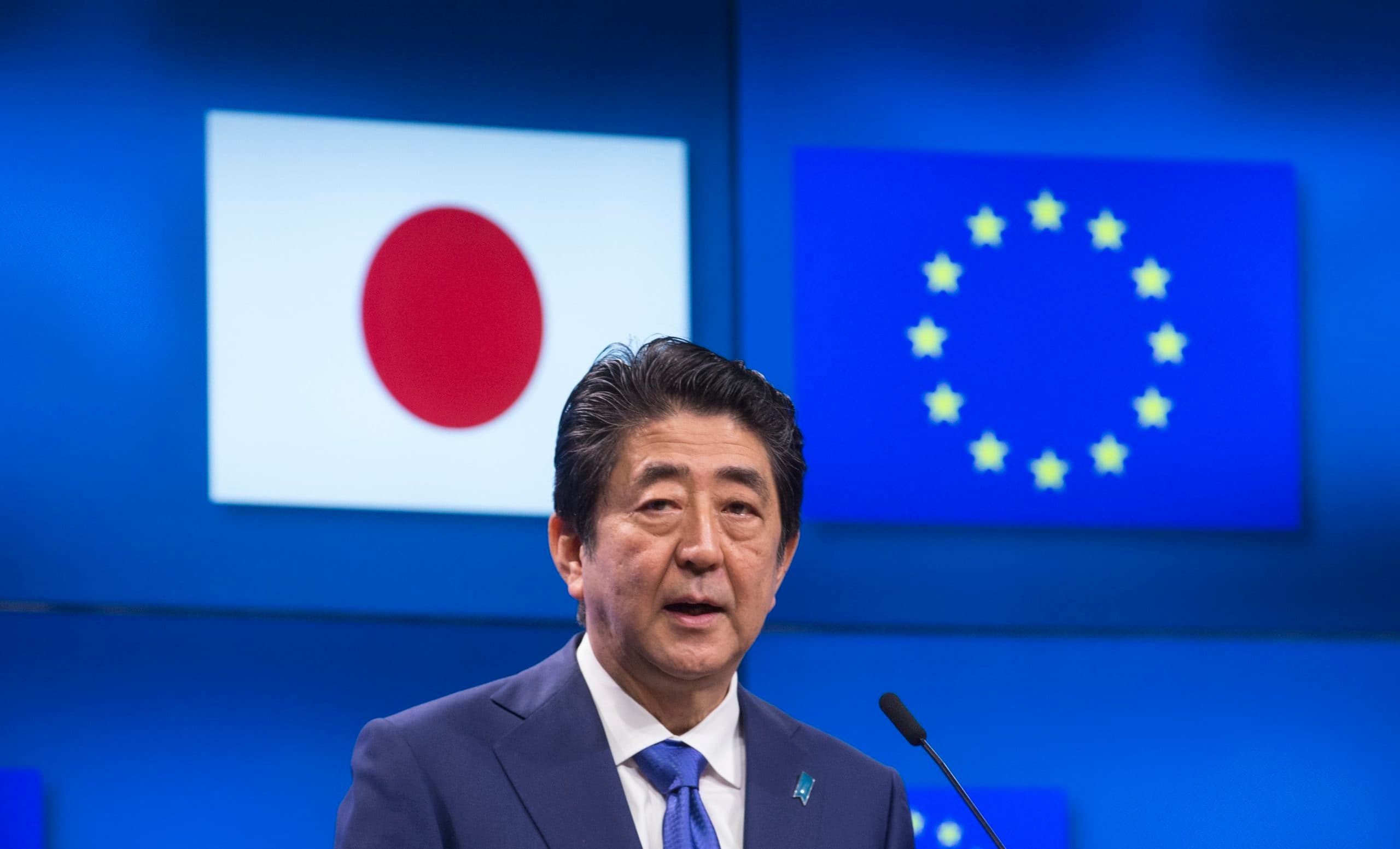 De Japanse premier, Shinzo Abe. - Foto: ANP