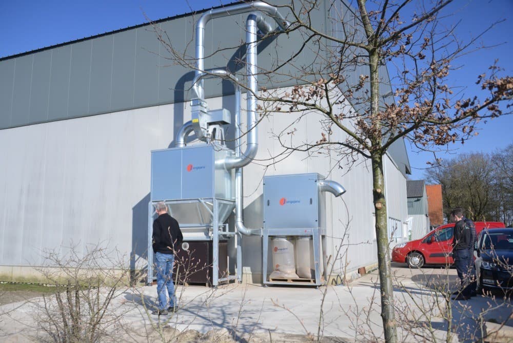 Een partij met veel groeischeuren is met de optische sorteermachine zonder veel handwerk goed af te leveren.