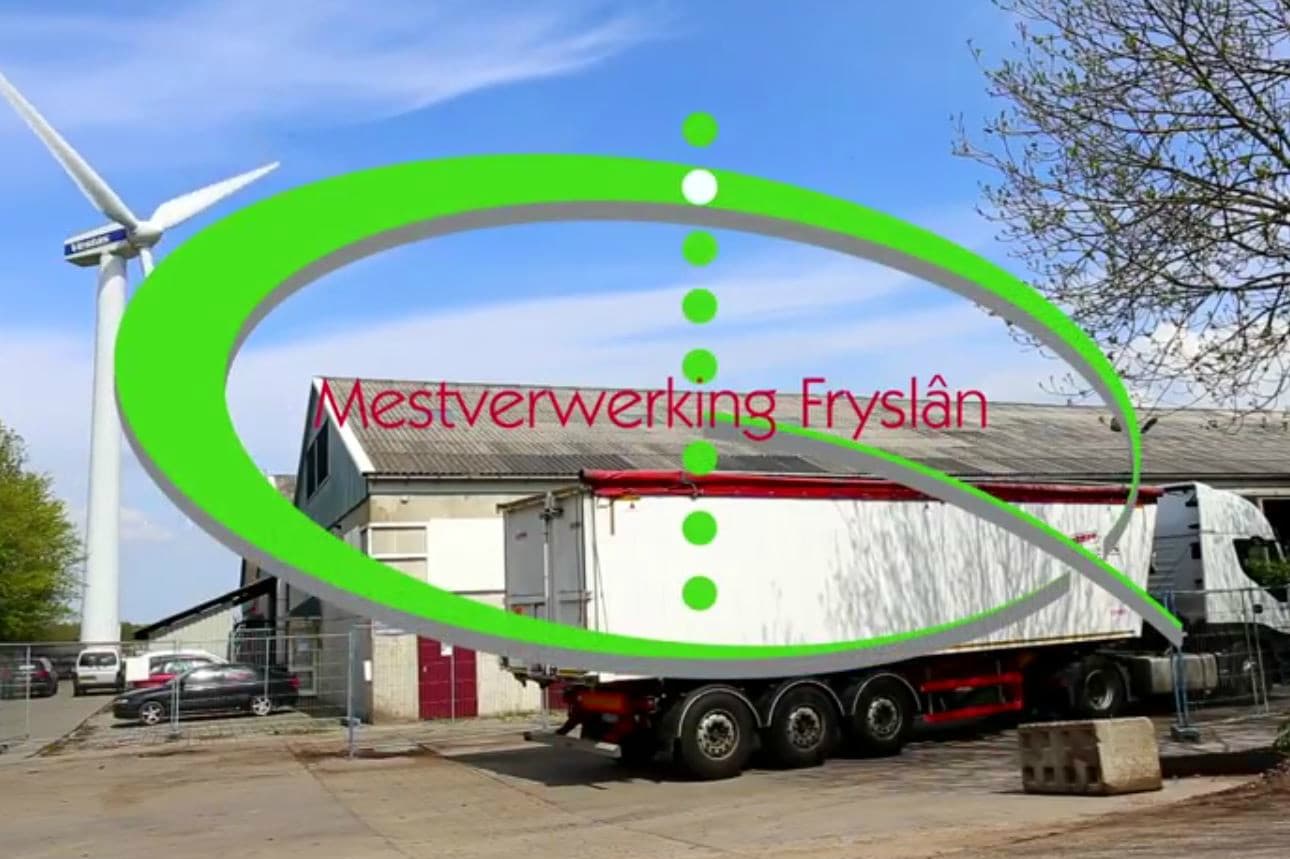 Afbeelding: procesfilm Mestverwerking Fryslân
