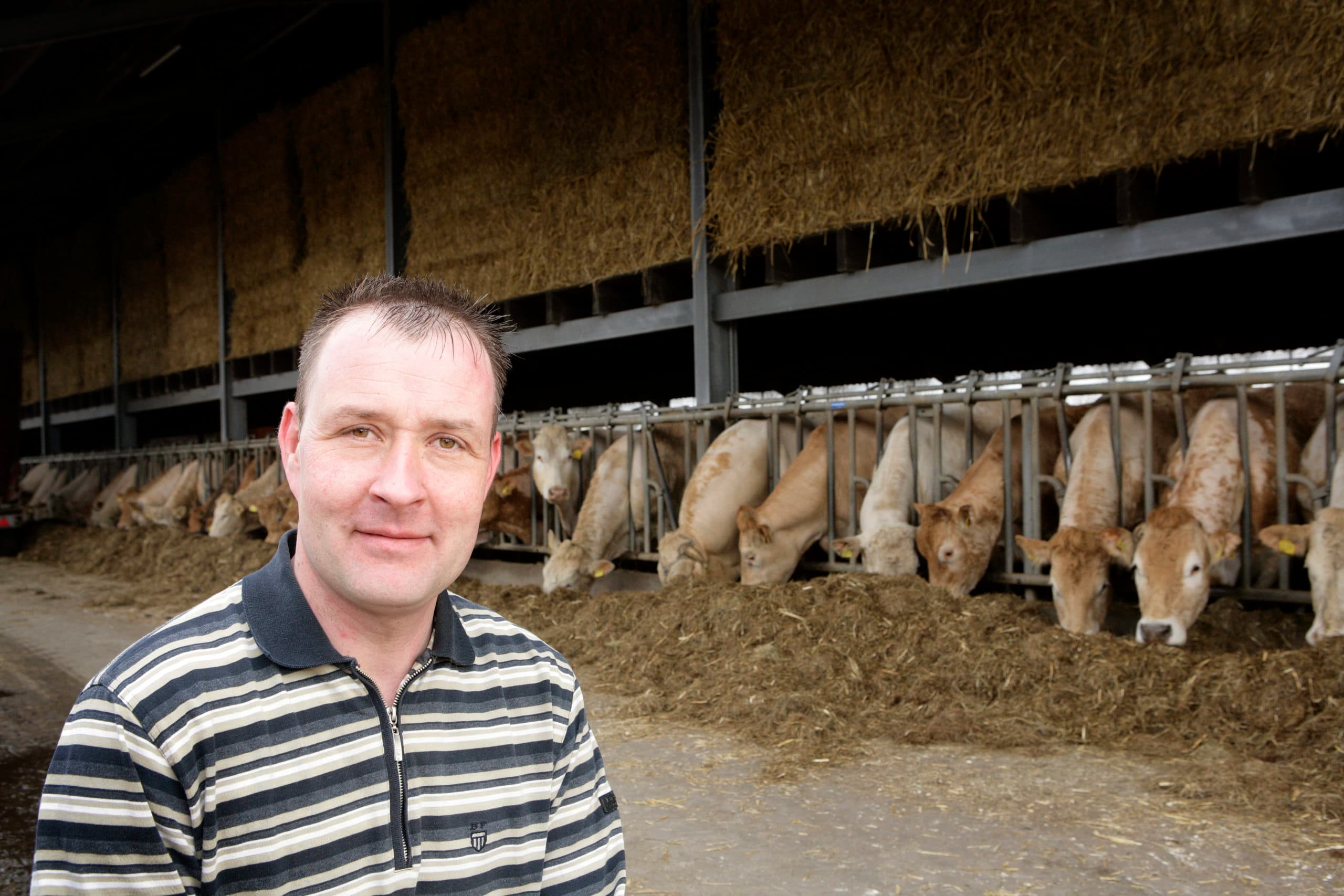 Jos Bolk, voorzitter vakgroep Vleesveehouderij van LTO Nederland - Foto: Henk Riswick