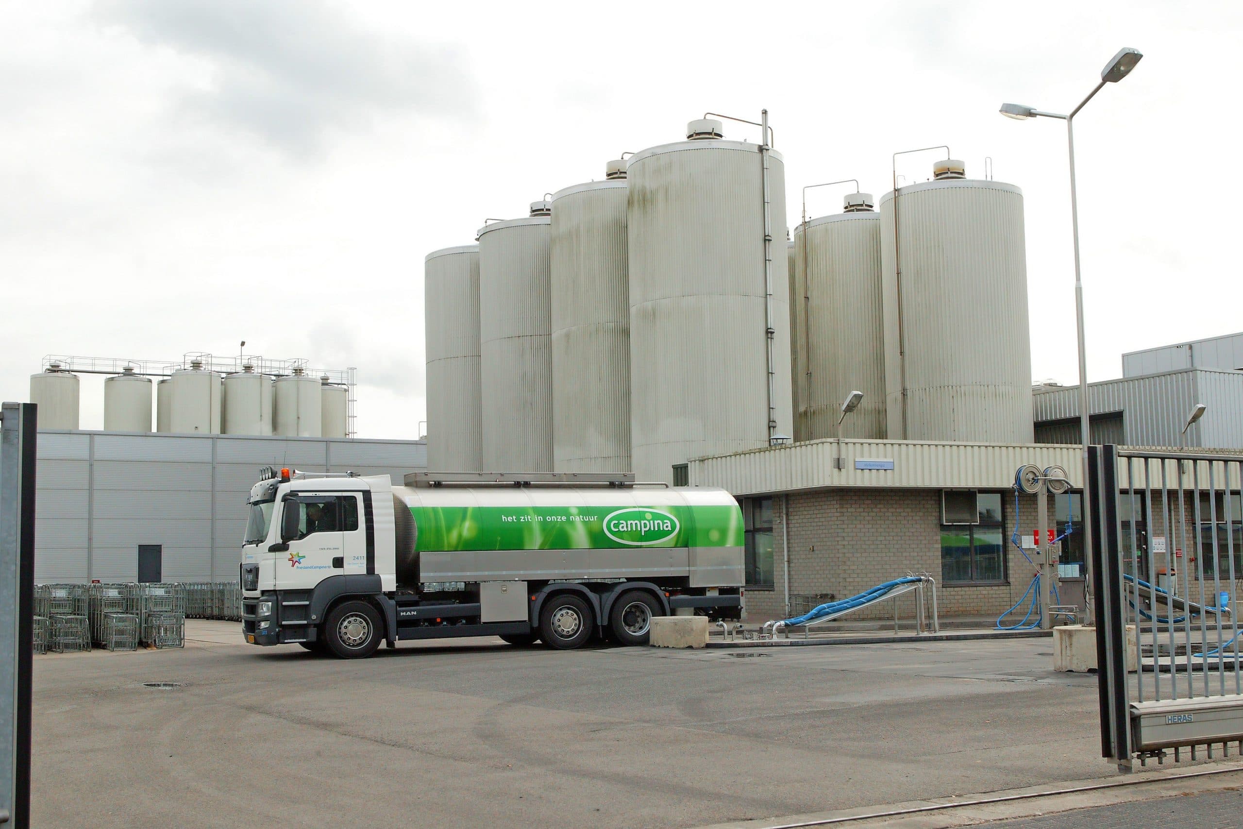 Zuivelfabriek van Arla Foods in Nijkerk. Foto: Ton Kastermans Fotografie