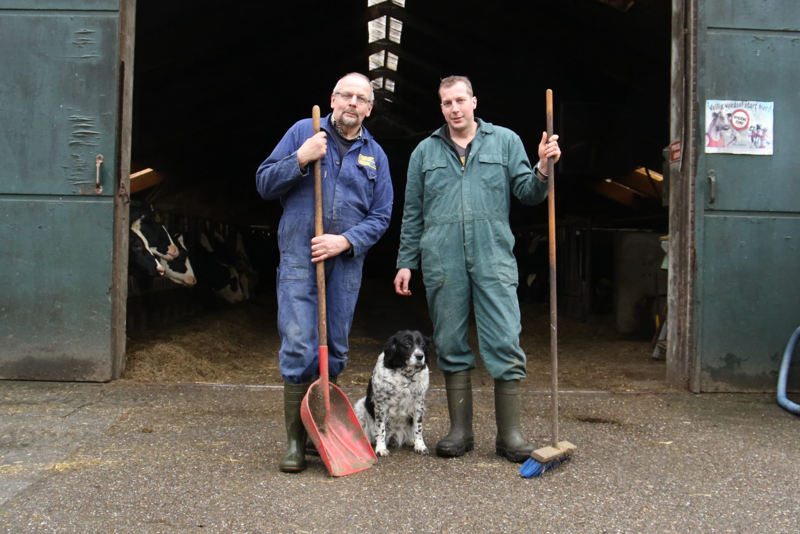 Hardy en Frank Timmerman. - Foto: Maarten van Blokland en Marieke de Man