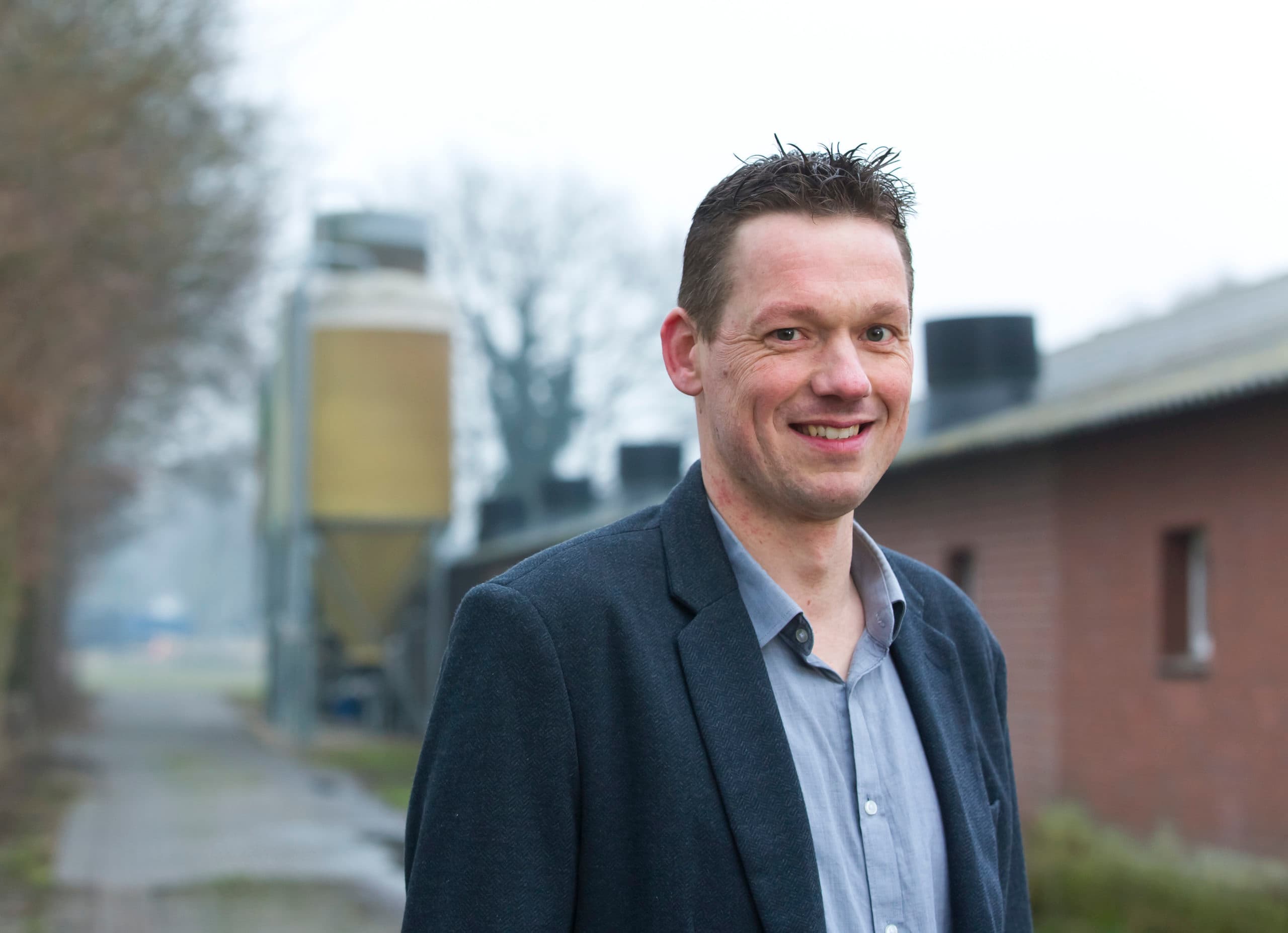 Fons Hulsman (40), eigenaar van Hulsman Nutritie en Advies BV - Foto: Ruud Ploeg