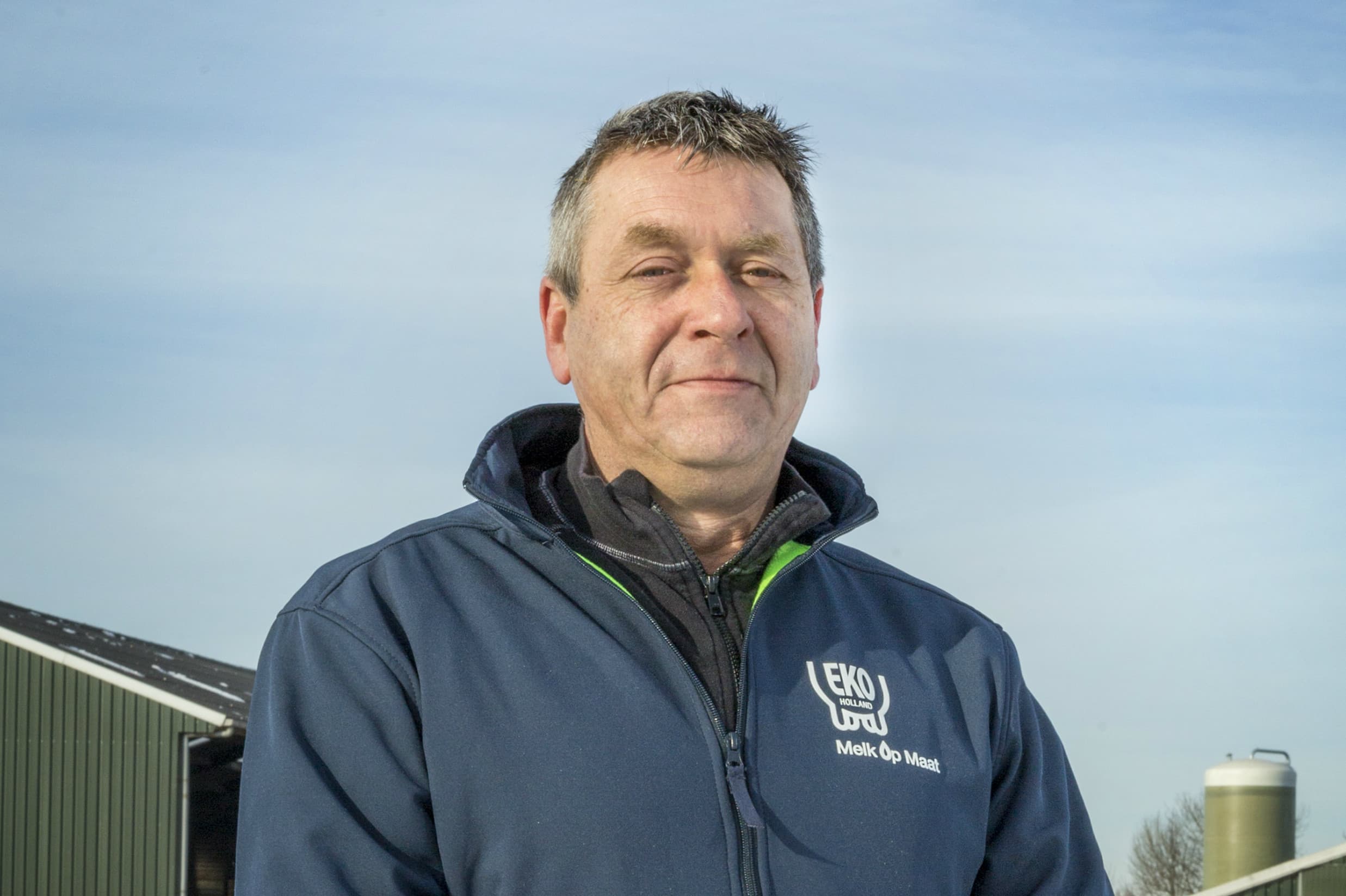 René Cruijsen (56) is voorzitter van leverancierscoöperatie Eko Holland Melk op Maat. Foto: Bart Nijs