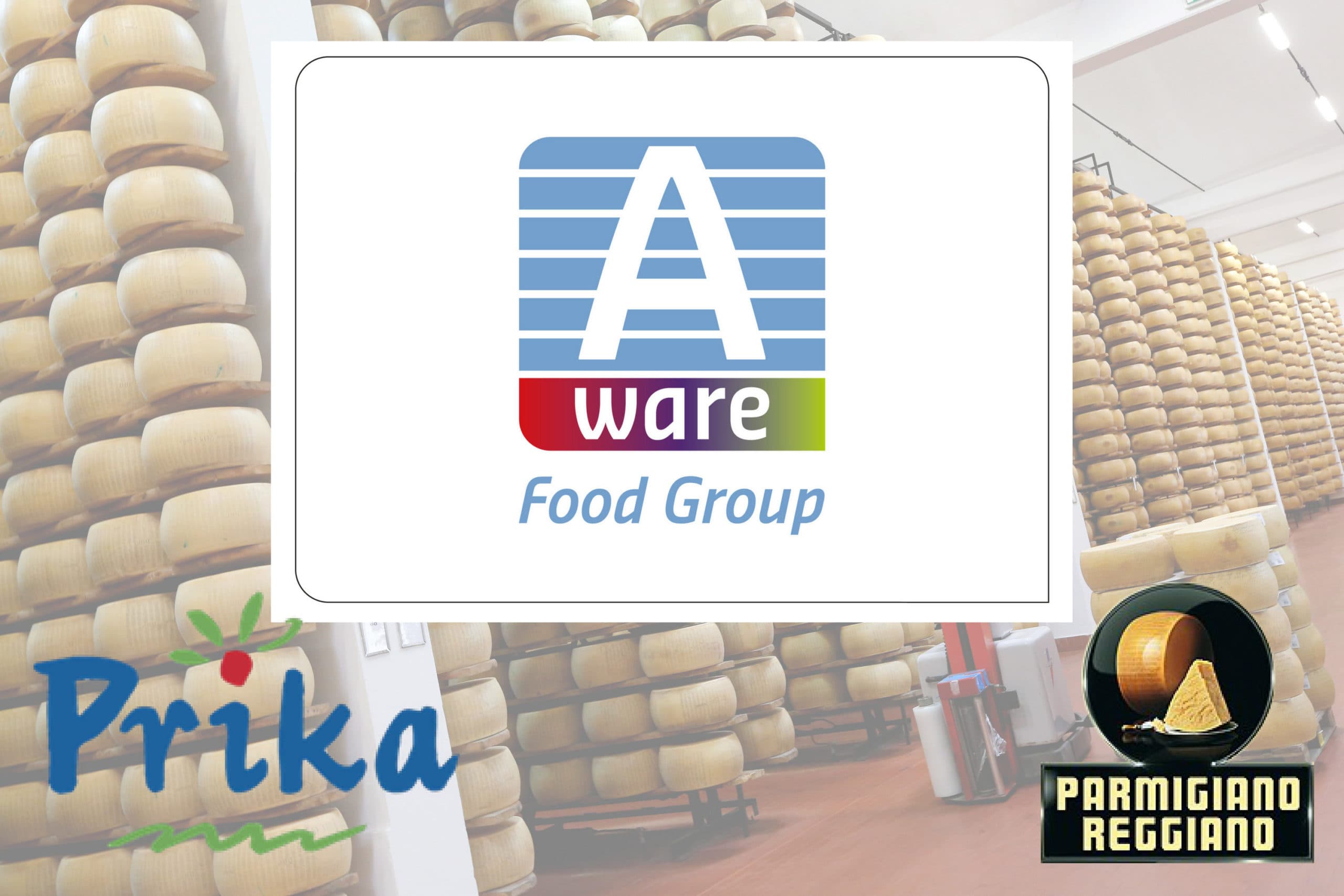Foto: Henk Riswick. Logo: A-ware, Prika en Parmigiano Reggiano