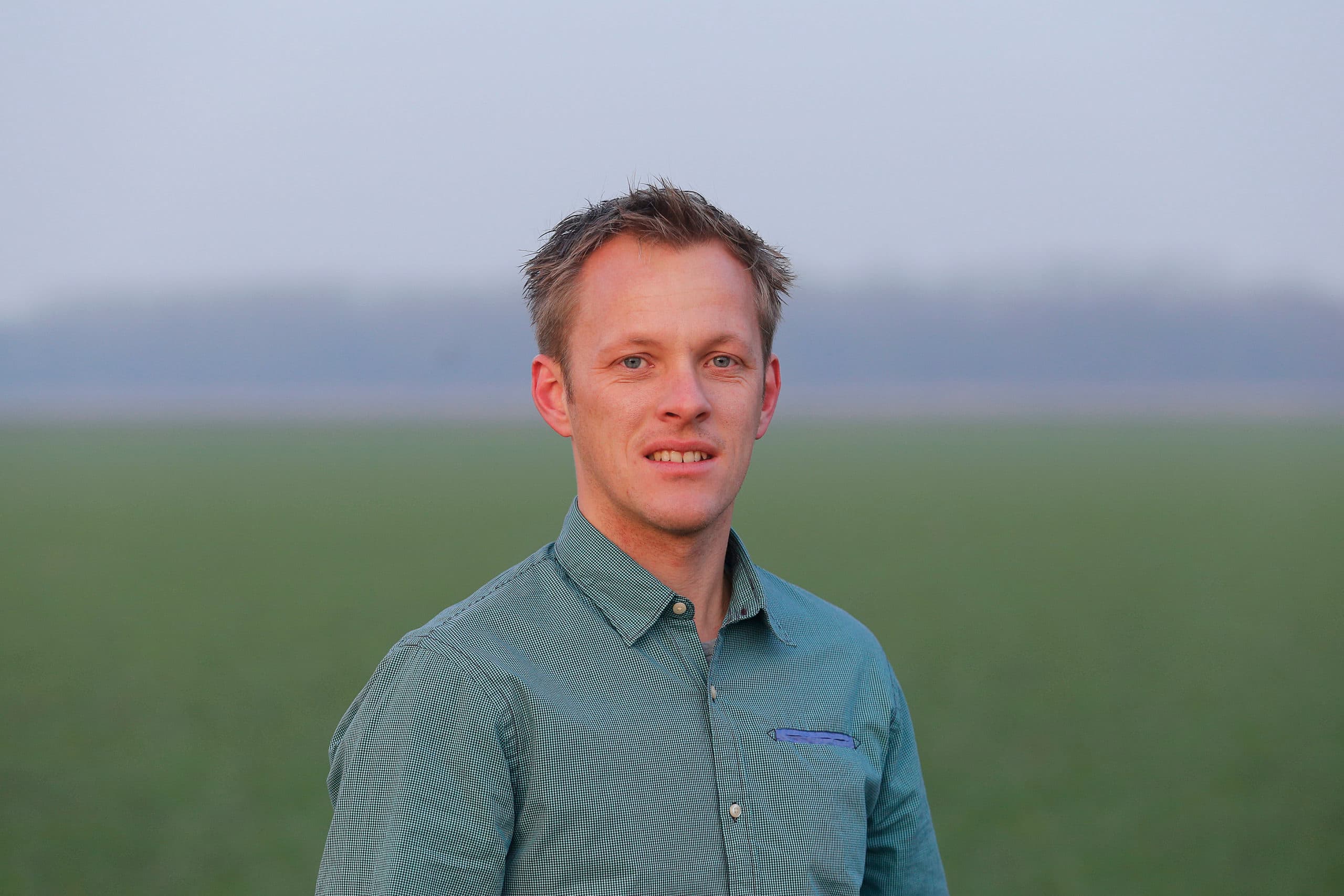 Rob ter Haar:  Wij gaan de reizigers op Lelystad Airport de landbouw laten zien, beleven en proeven.  - Foto: Ton Kastermans Fotografie