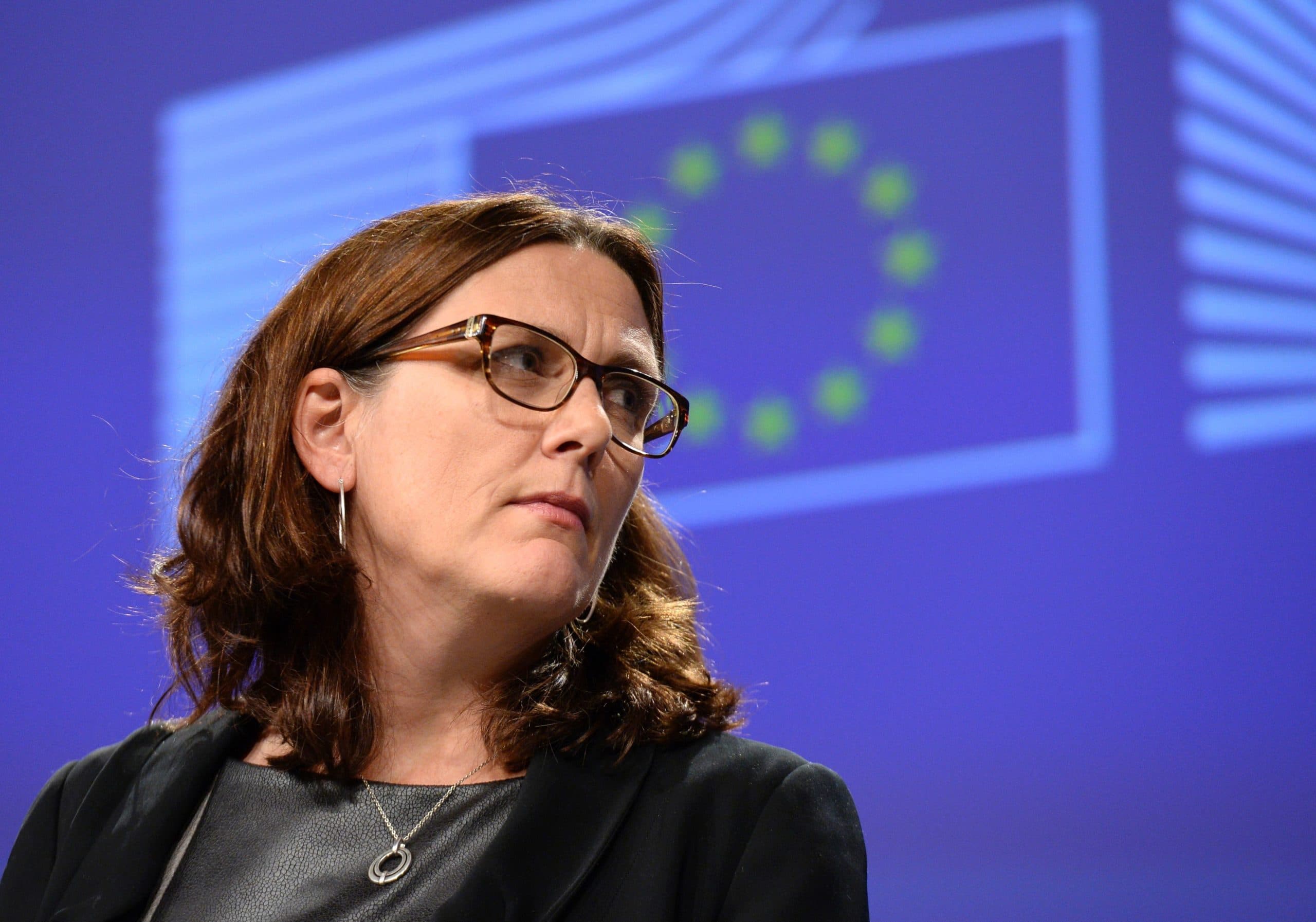 Eurocommissaris Cecilia Malmström - Foto: AFP