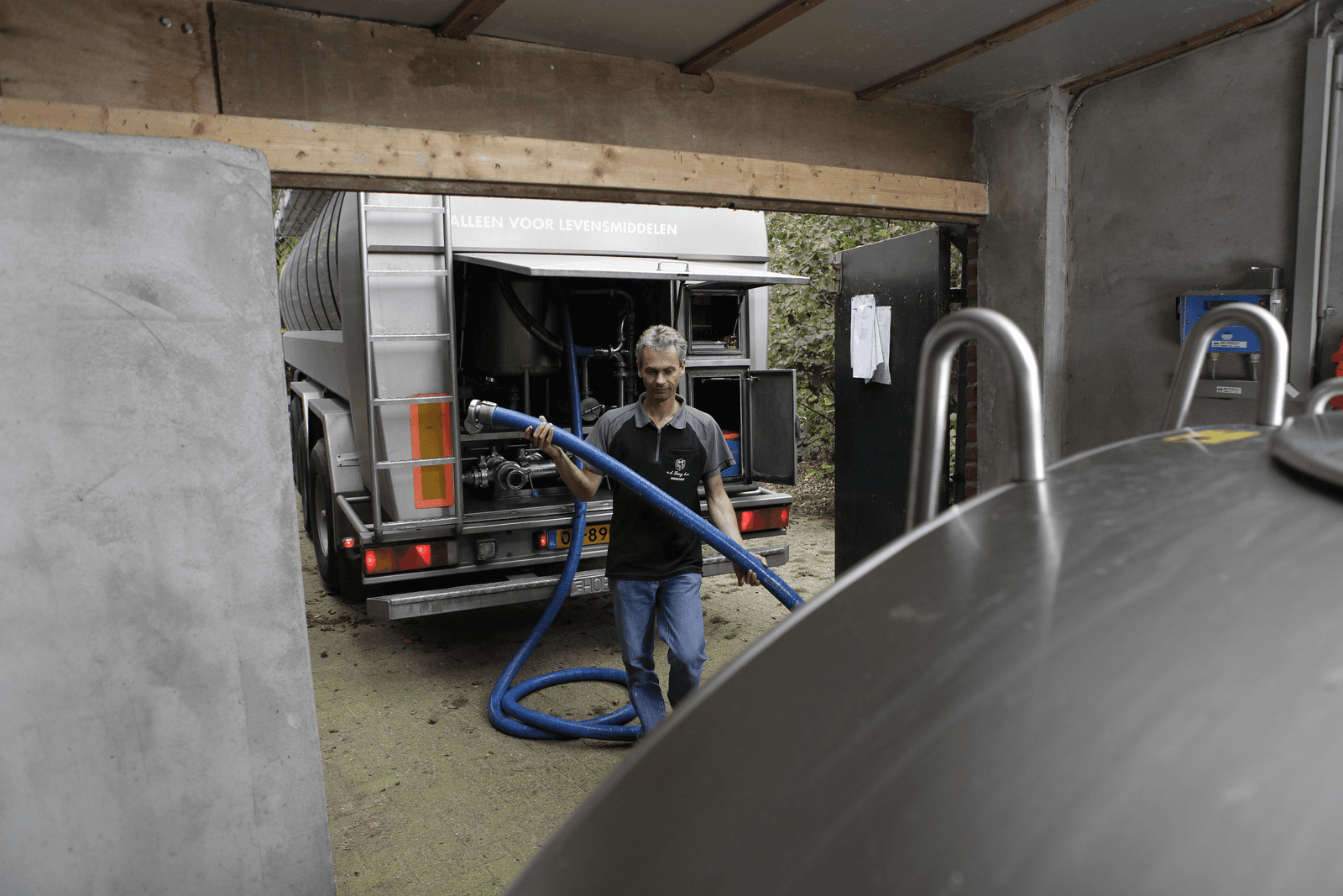 Melkaanvoer daalt verder - Foto: Hans Prinsen