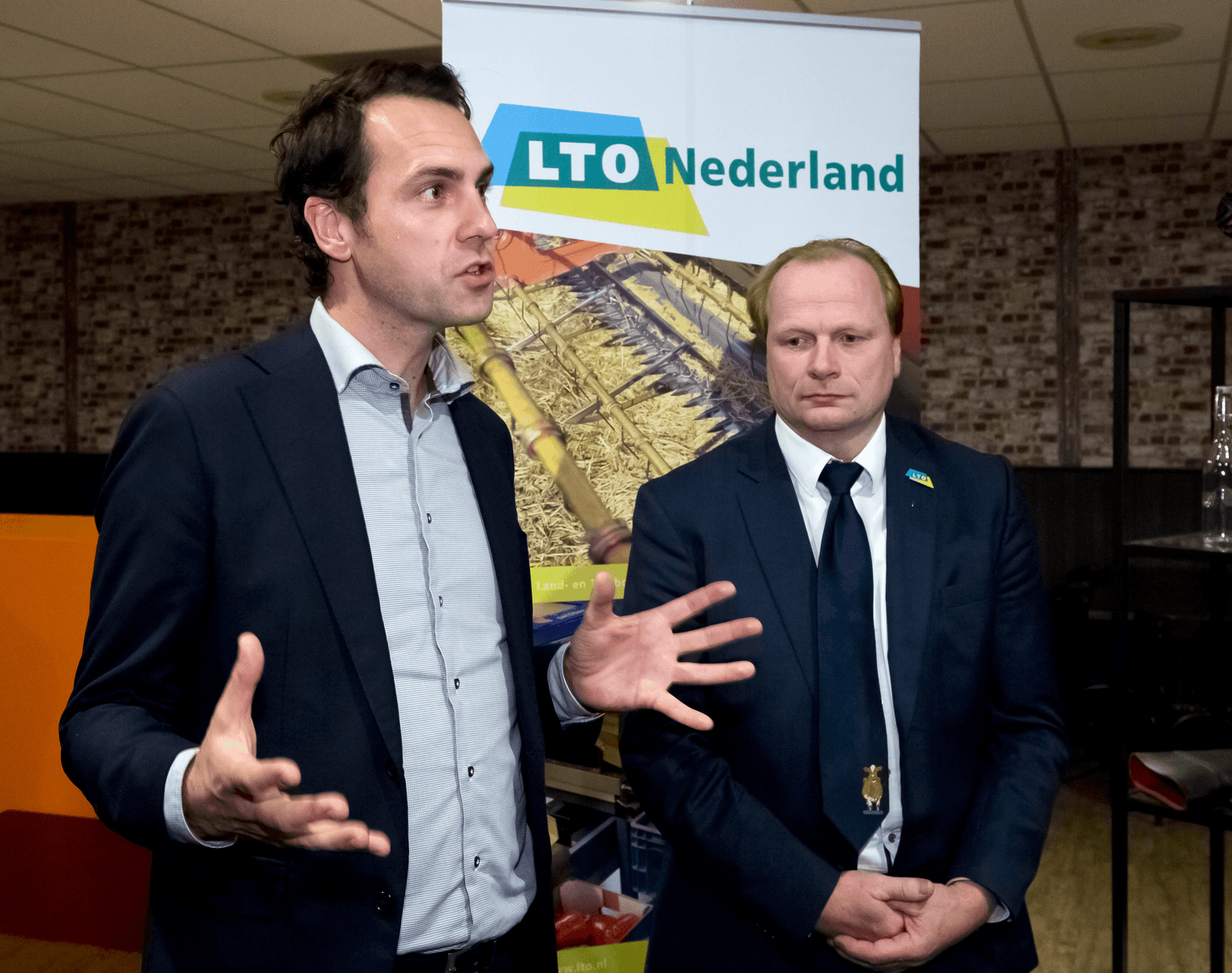 Mediastrateeg Van Dam is afhankelijk van LTO - <em>Foto: Ruud Ploeg</em>