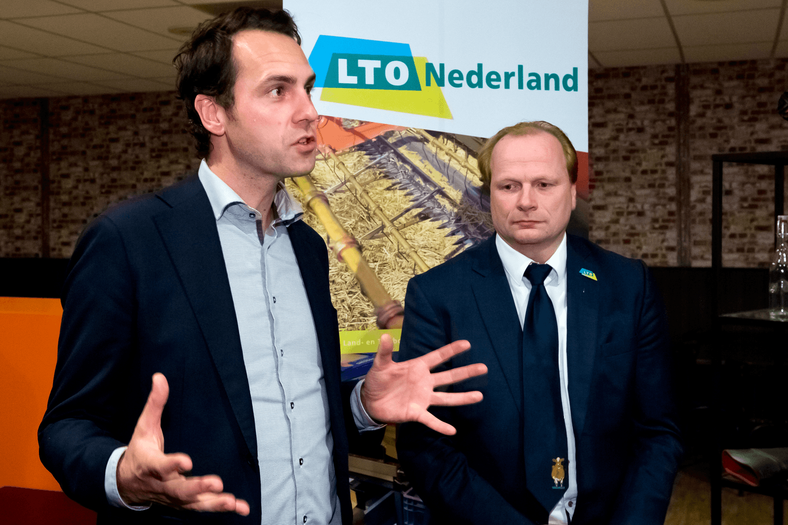 Martijn van Dam en Kees Romijn - Foto: Peter Roek