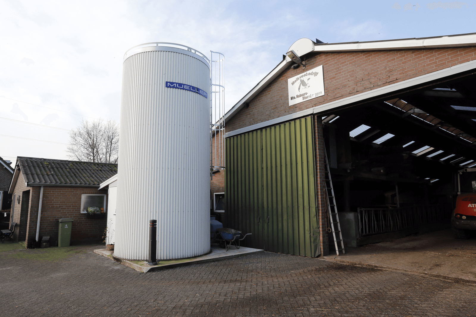 Steeds meer melk per bedrijf. Foto: Bert Jansen