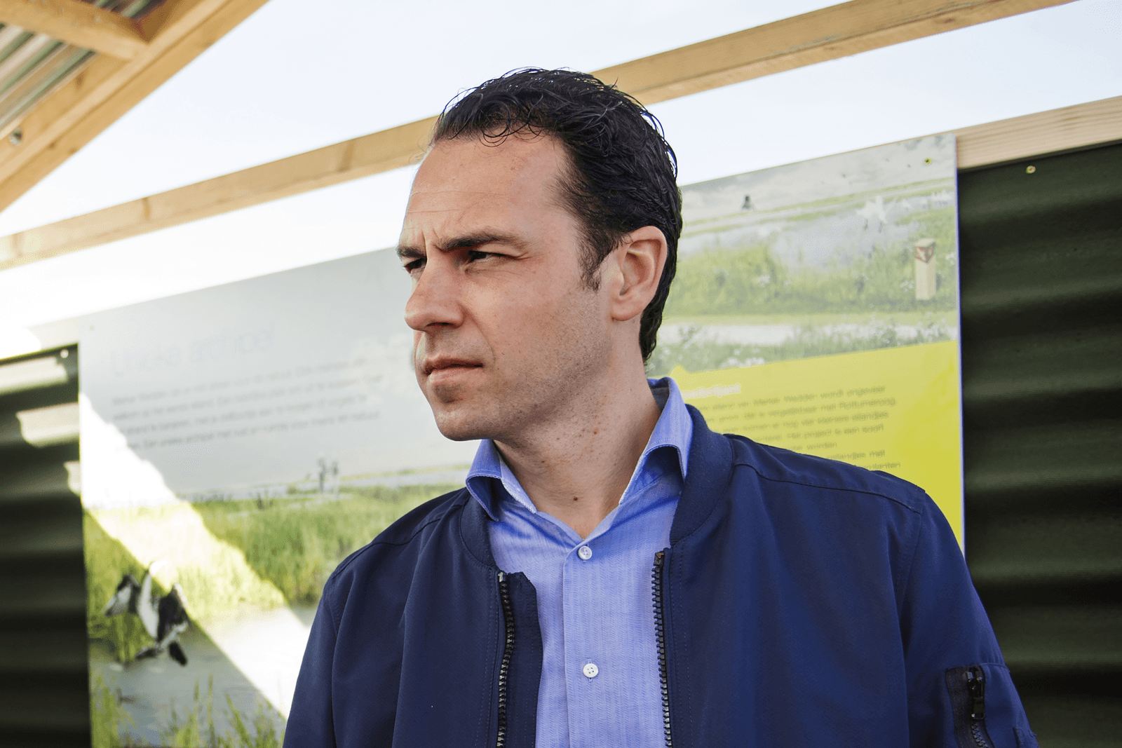 Is Van Dam de weg kwijt? - Foto: ANP