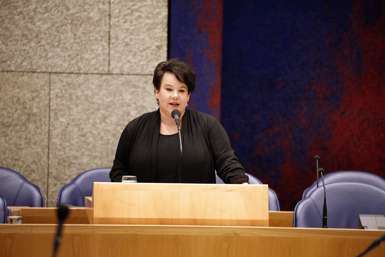 De publiekspeiling van de AgriTop 50 werd vorig jaar gewonnen door Sharon Dijksma. - Foto: Roel Dijkstra