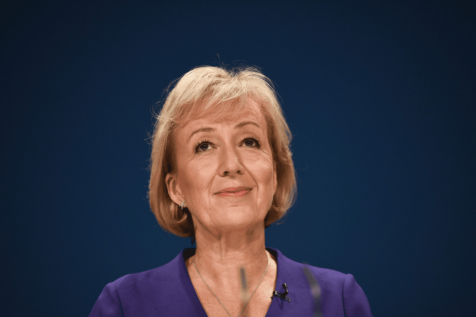 Andrea Leadsom, de Britse minister voor plattelandszaken - Foto: AFP
