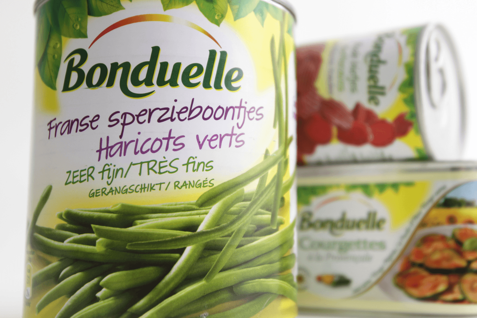Chaotische achtergrond voor Bonduelle - Foto: Michel Zoeter